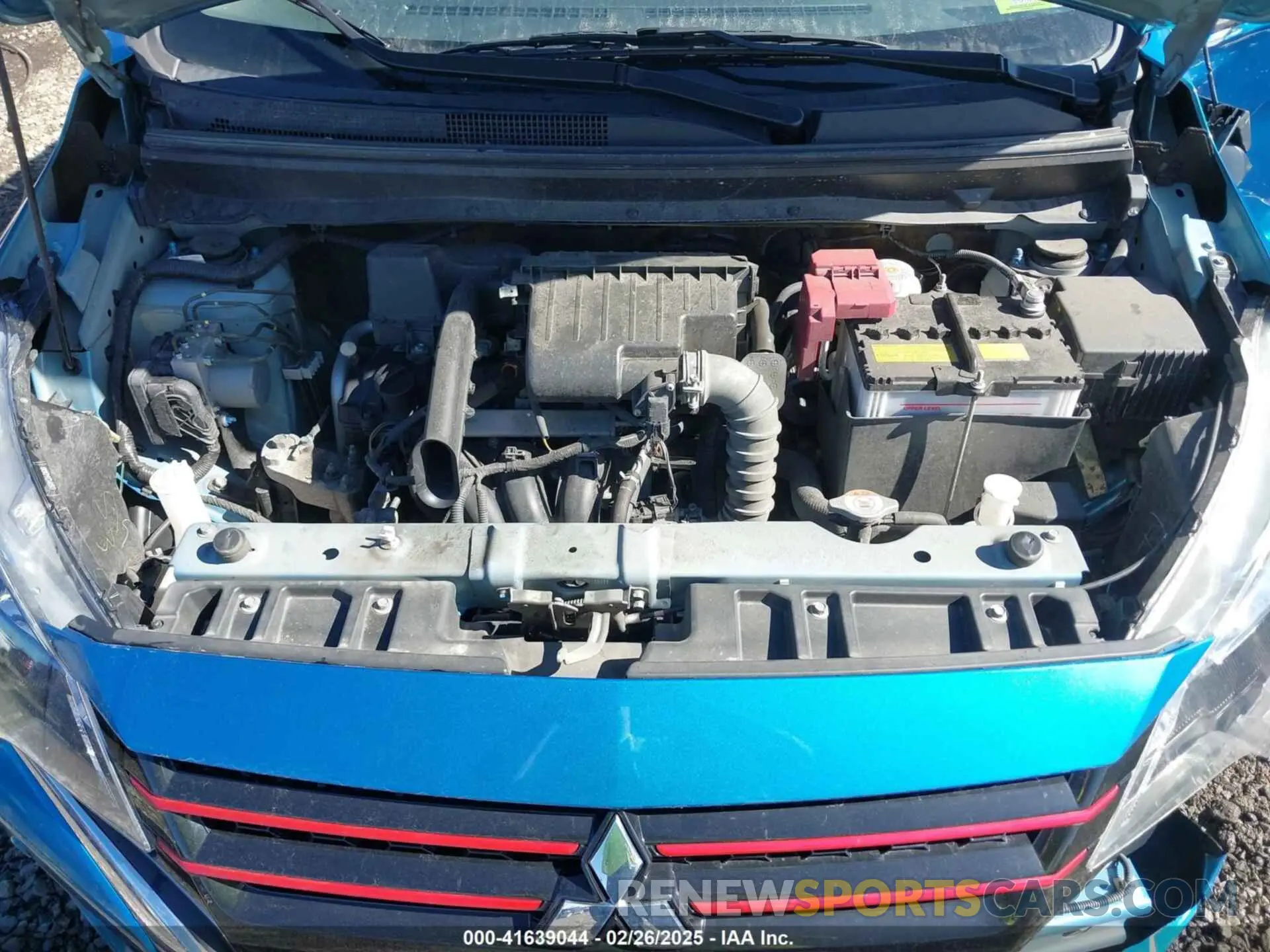 10 Photograph of a damaged car ML32FUFJ7NHF08253 MITSUBISHI MIRAGE G4 2022