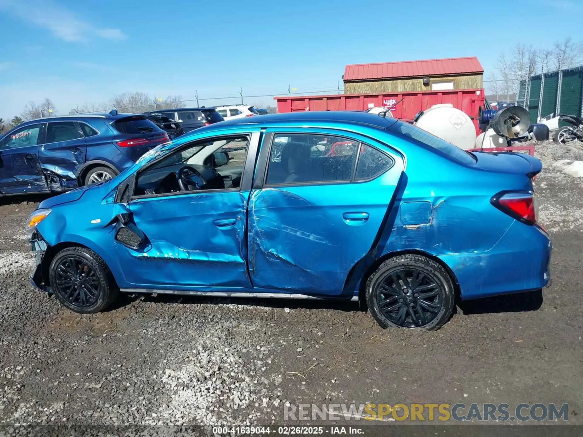 14 Photograph of a damaged car ML32FUFJ7NHF08253 MITSUBISHI MIRAGE G4 2022