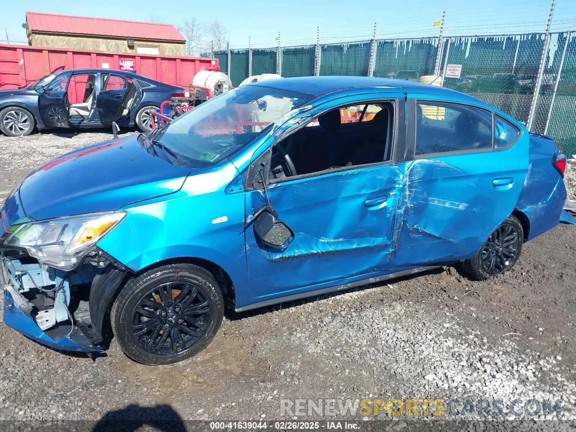 6 Photograph of a damaged car ML32FUFJ7NHF08253 MITSUBISHI MIRAGE G4 2022