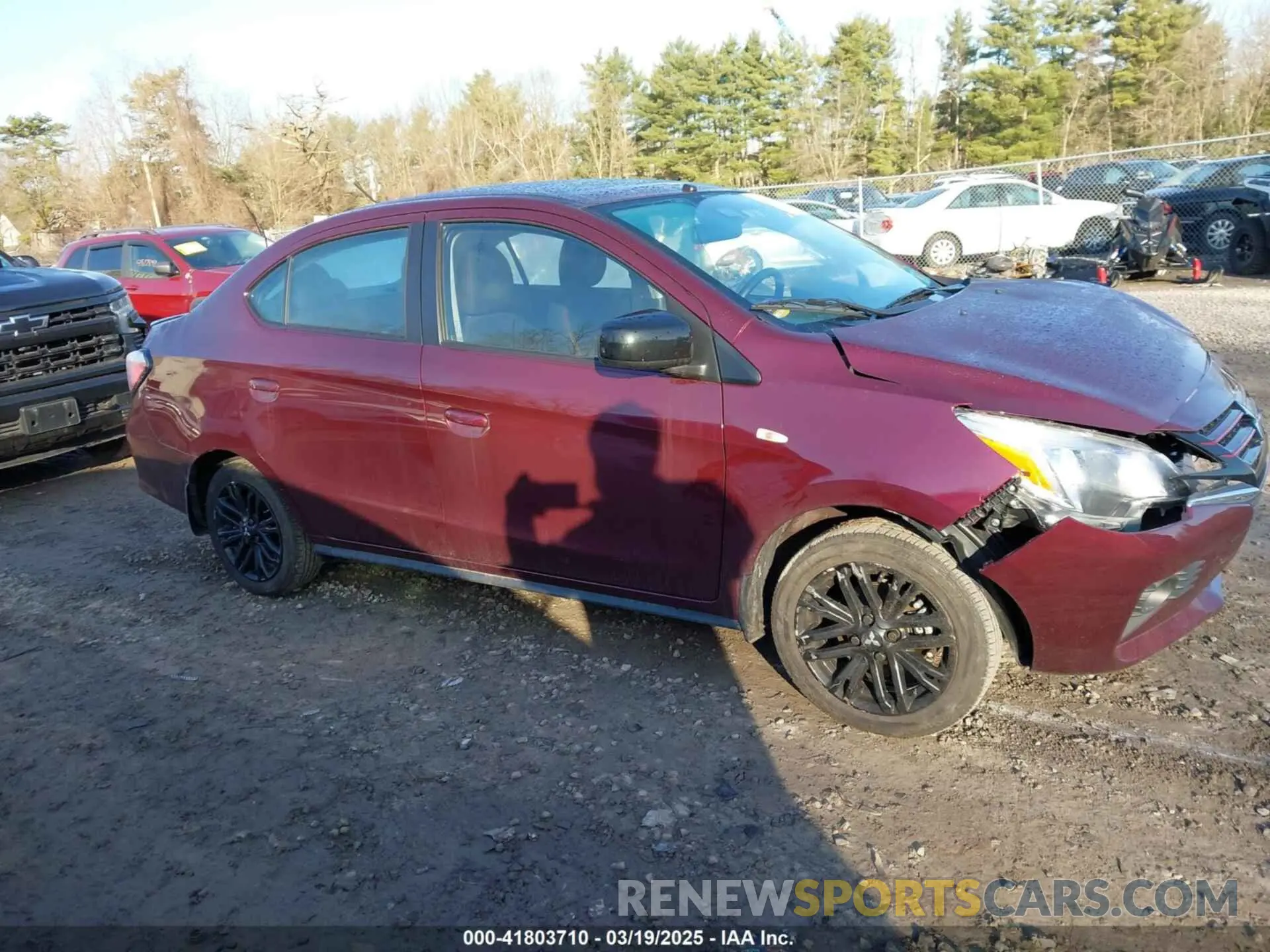 13 Photograph of a damaged car ML32FUFJXNHF04861 MITSUBISHI MIRAGE G4 2022