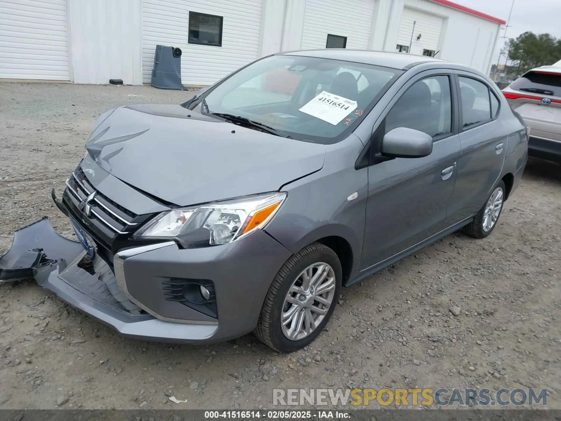 2 Photograph of a damaged car ML32FUFJ2PHF06171 MITSUBISHI MIRAGE G4 2023