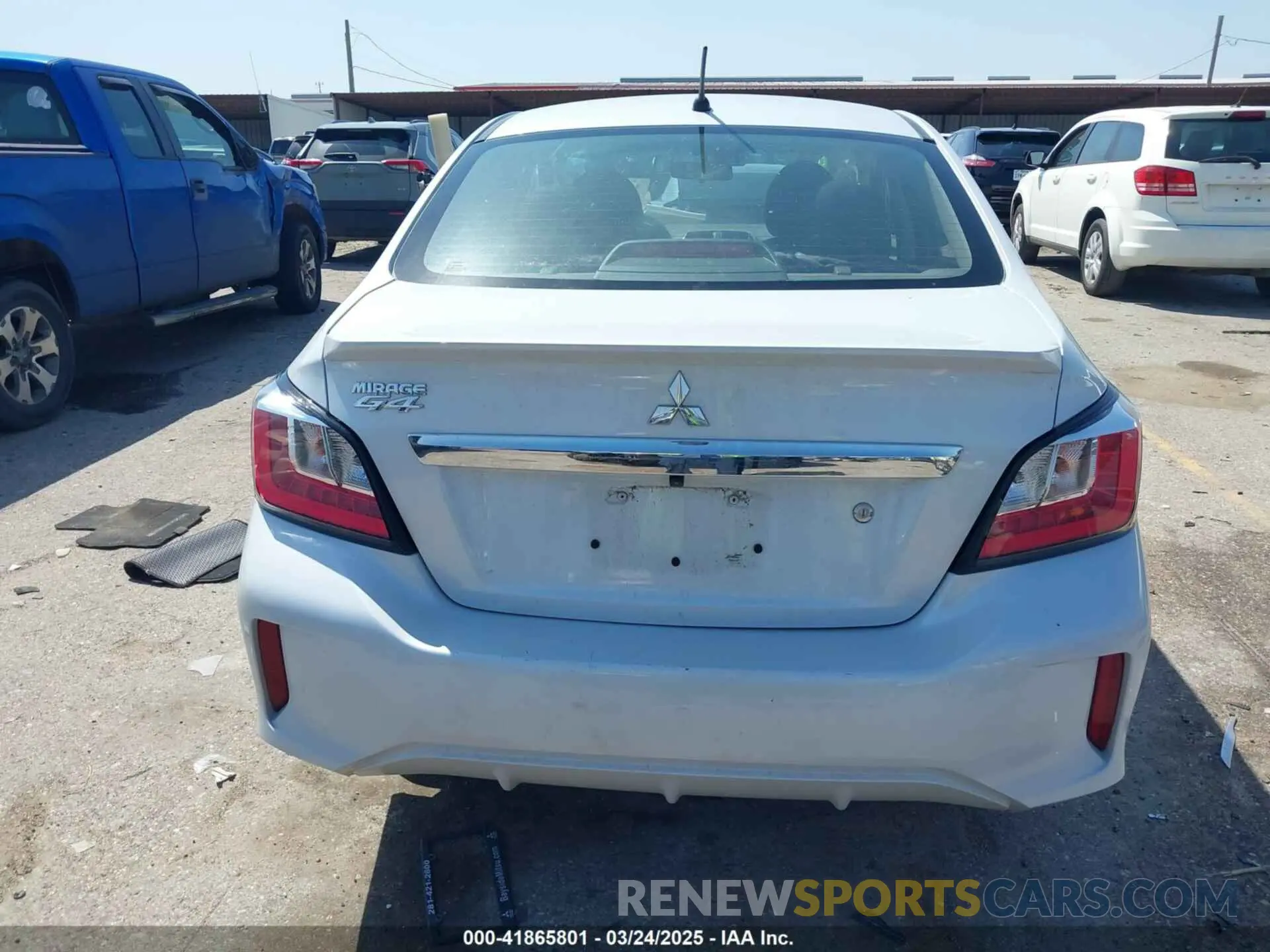 16 Photograph of a damaged car ML32FUFJ3PHF01688 MITSUBISHI MIRAGE G4 2023