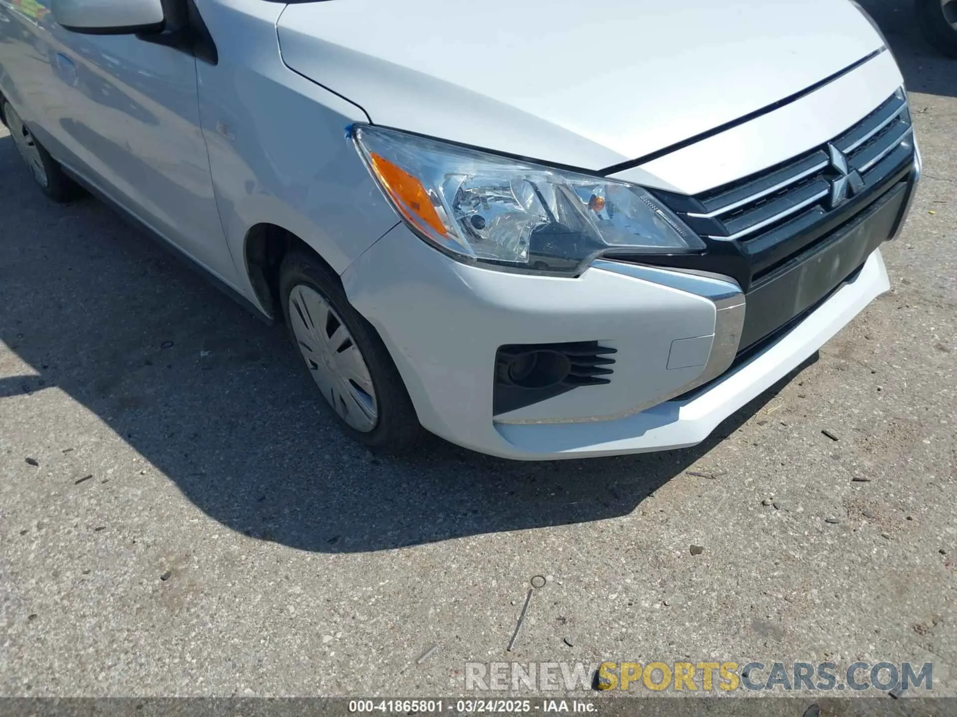 6 Photograph of a damaged car ML32FUFJ3PHF01688 MITSUBISHI MIRAGE G4 2023