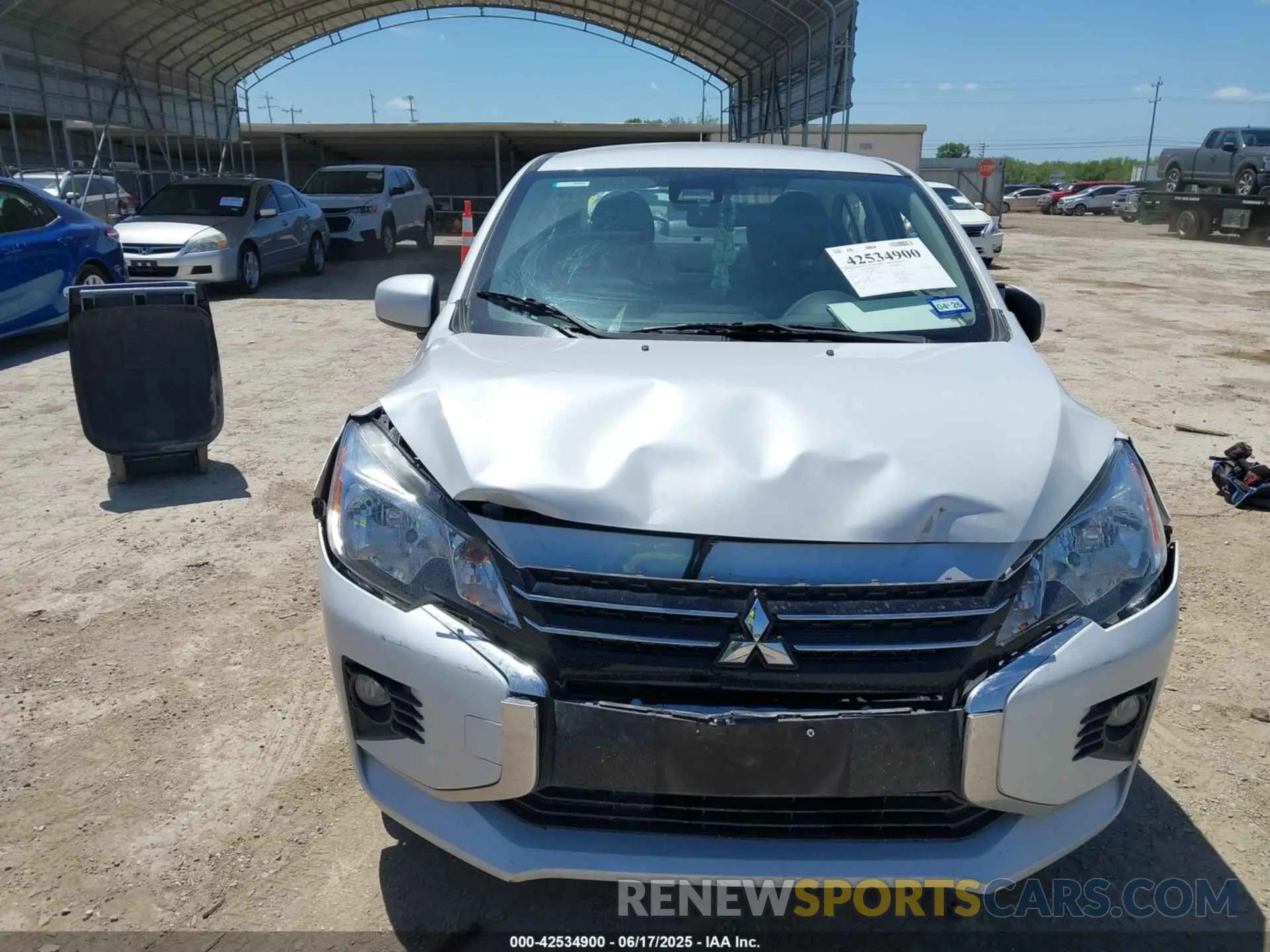 12 Photograph of a damaged car ML32FUFJ3PHF03389 MITSUBISHI MIRAGE G4 2023