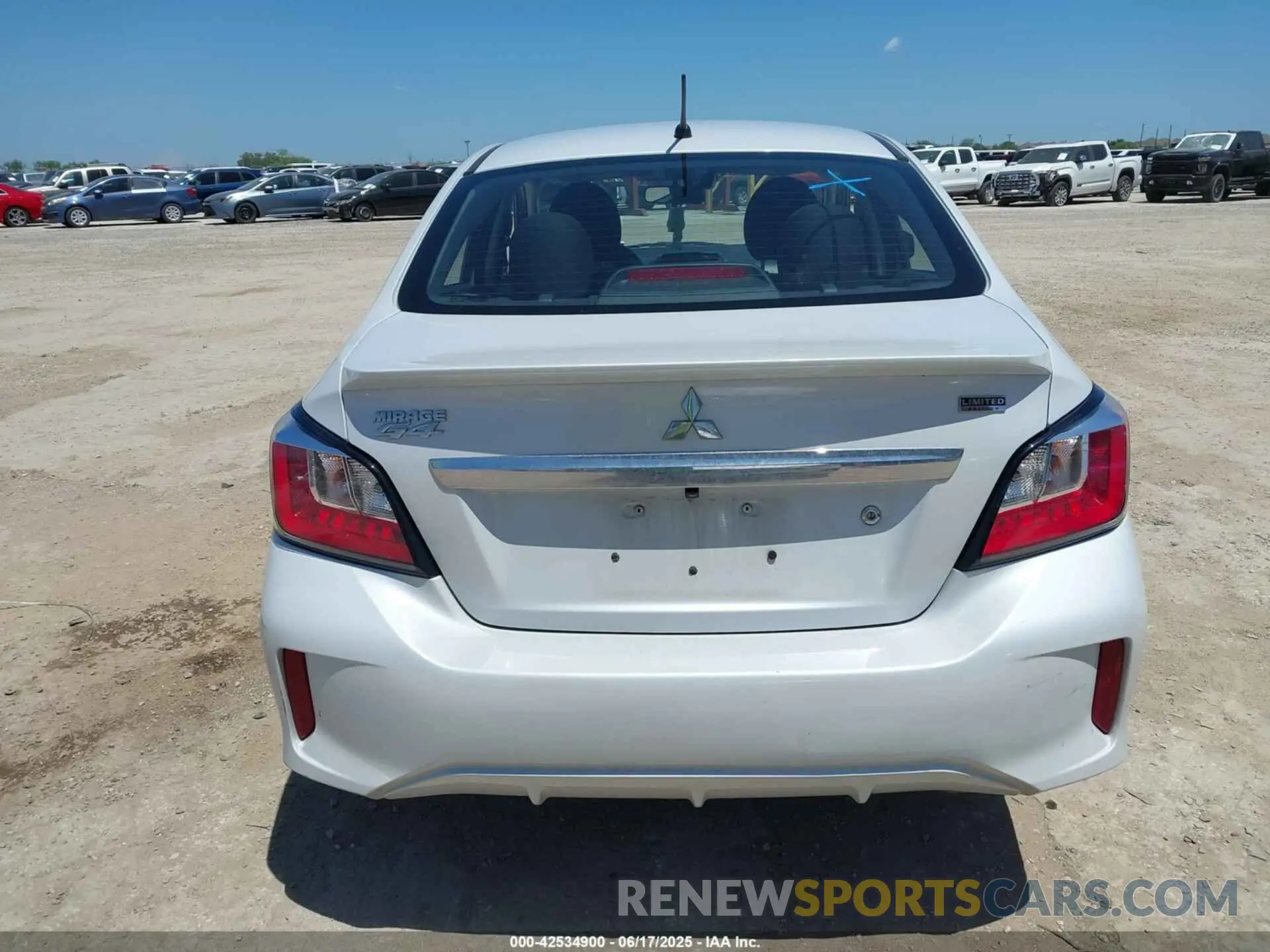 16 Photograph of a damaged car ML32FUFJ3PHF03389 MITSUBISHI MIRAGE G4 2023