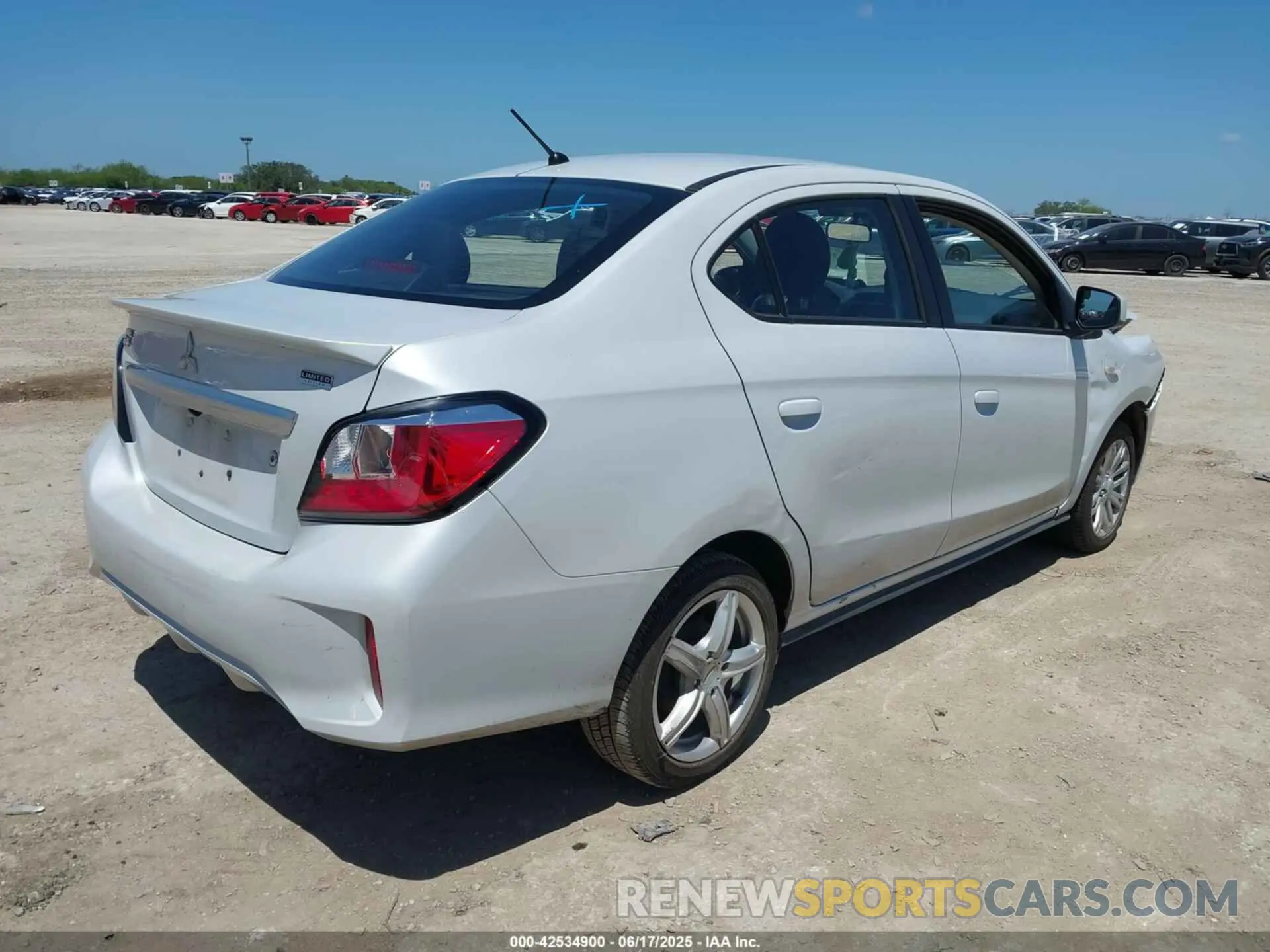 4 Photograph of a damaged car ML32FUFJ3PHF03389 MITSUBISHI MIRAGE G4 2023