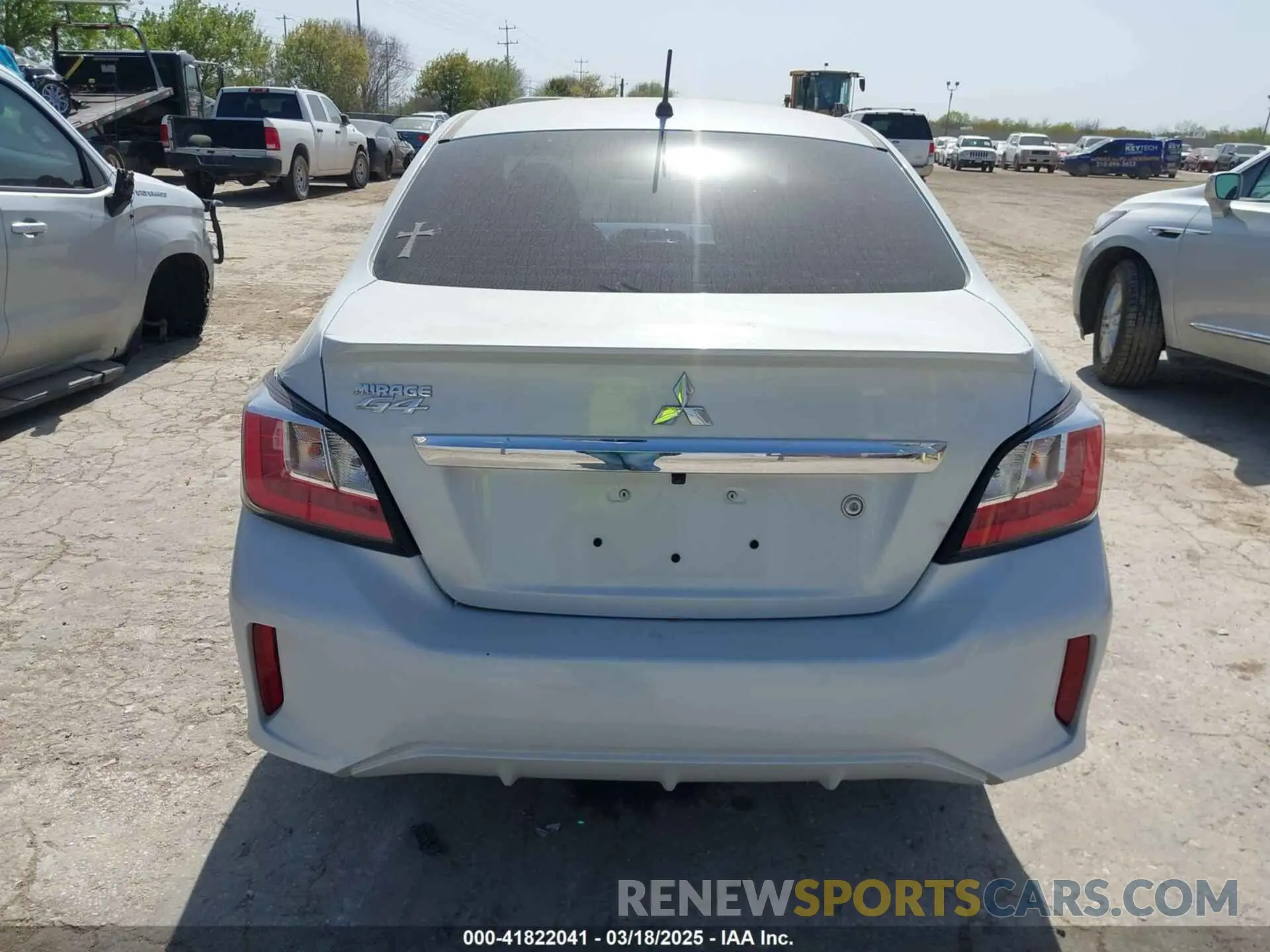 16 Photograph of a damaged car ML32FUFJ5PHF03944 MITSUBISHI MIRAGE G4 2023