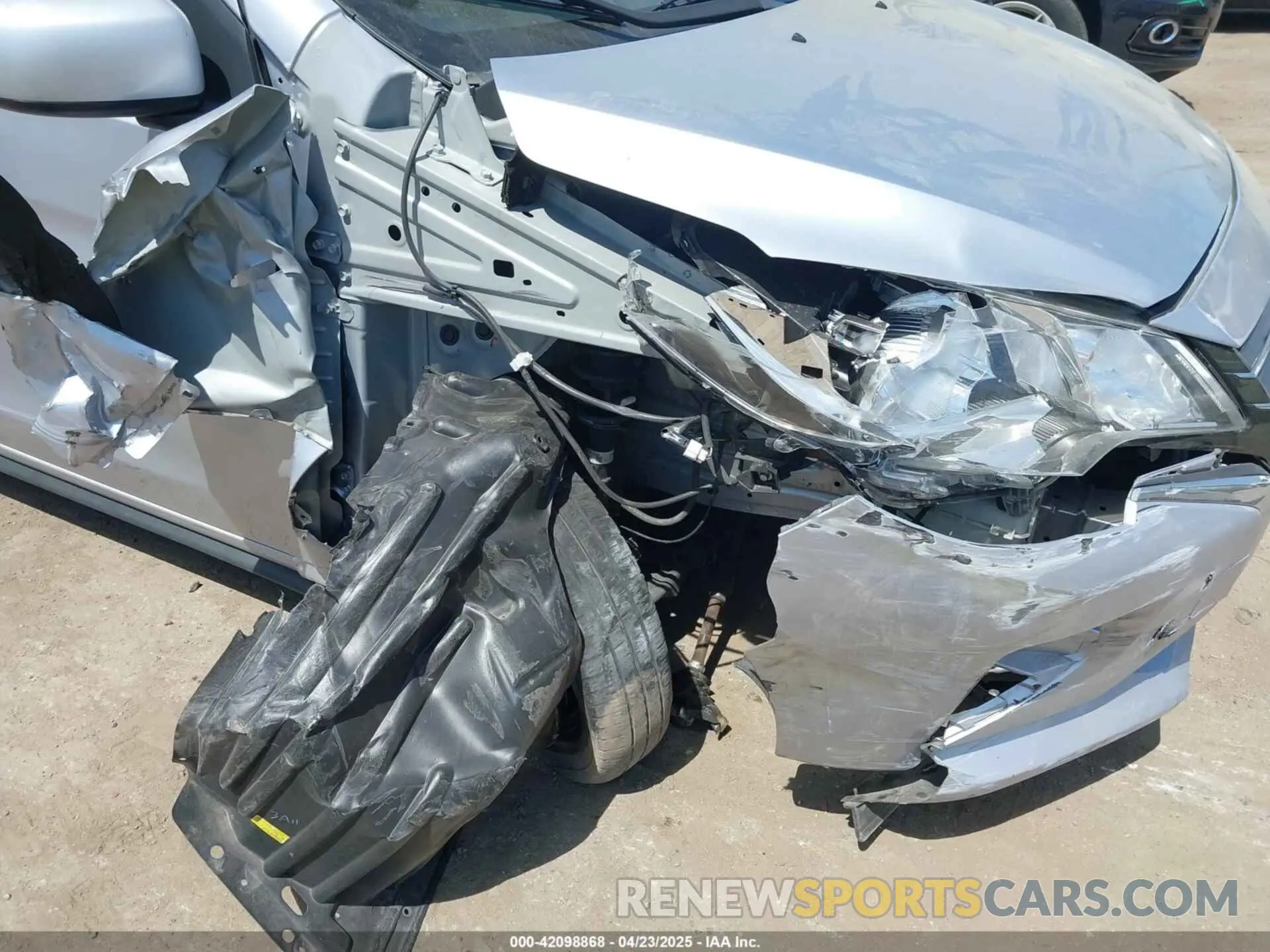 6 Photograph of a damaged car ML32FUFJ5PHF04057 MITSUBISHI MIRAGE G4 2023