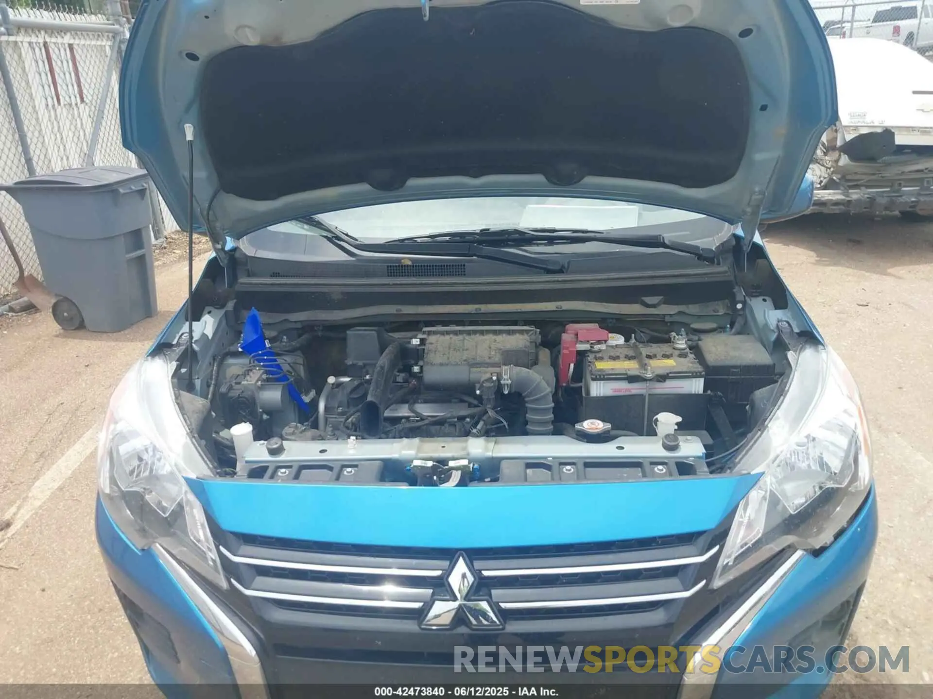 10 Photograph of a damaged car ML32FUFJ6PHF06030 MITSUBISHI MIRAGE G4 2023