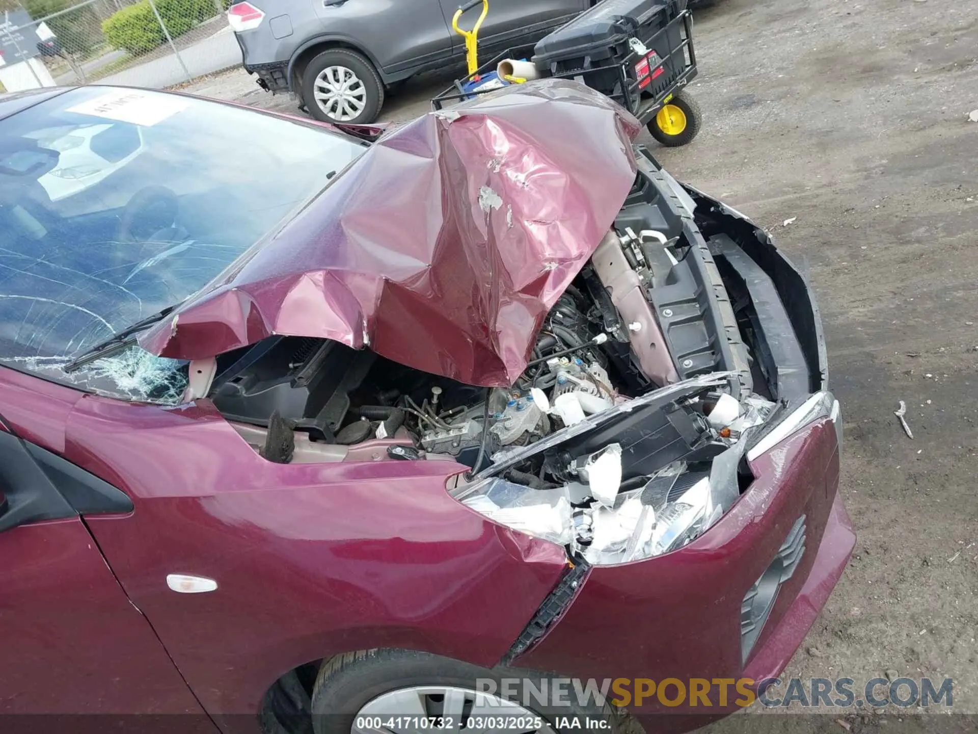 6 Photograph of a damaged car ML32FUFJ8PHF02013 MITSUBISHI MIRAGE G4 2023