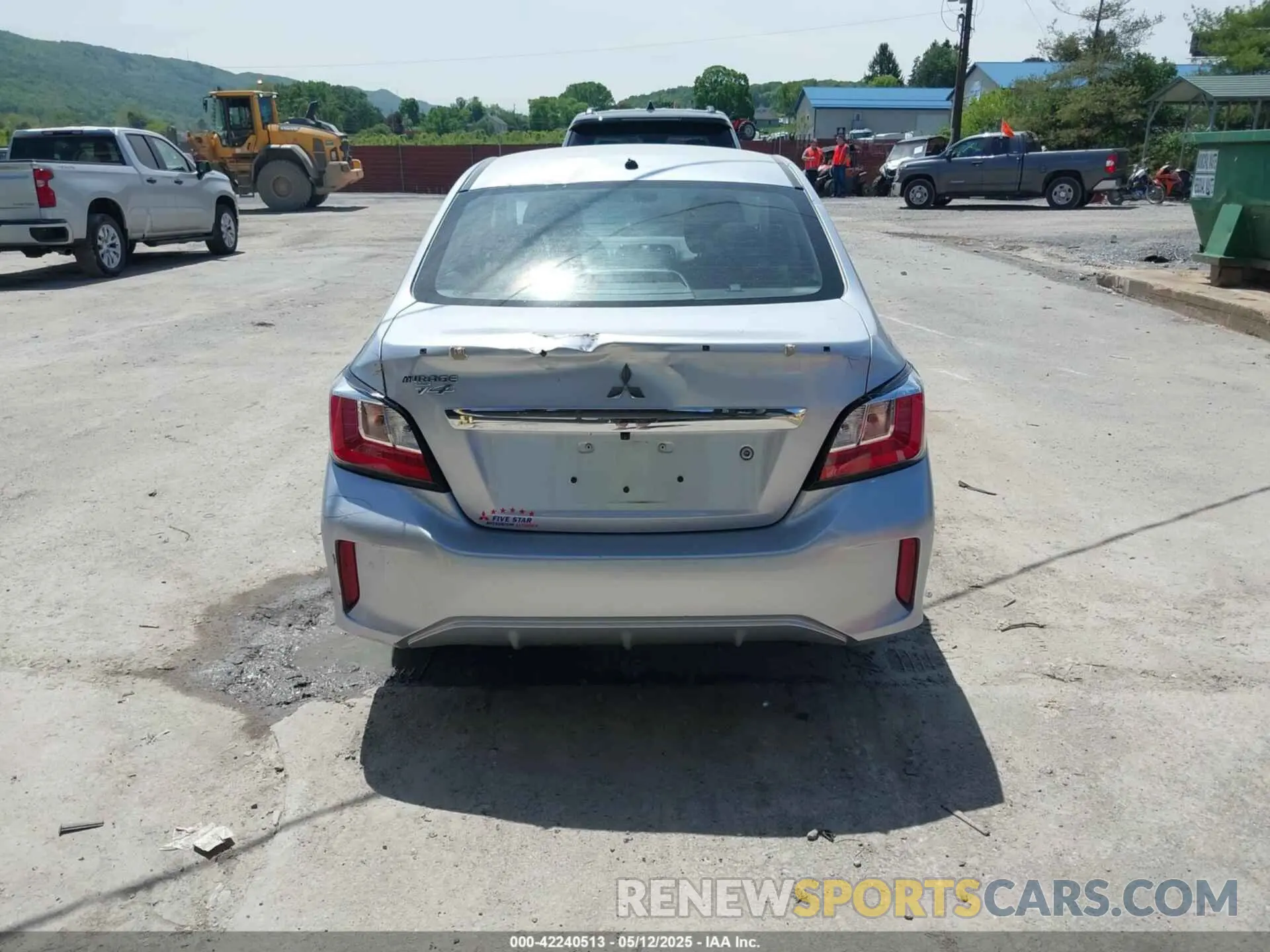 17 Photograph of a damaged car ML32FUFJ8PHF04683 MITSUBISHI MIRAGE G4 2023