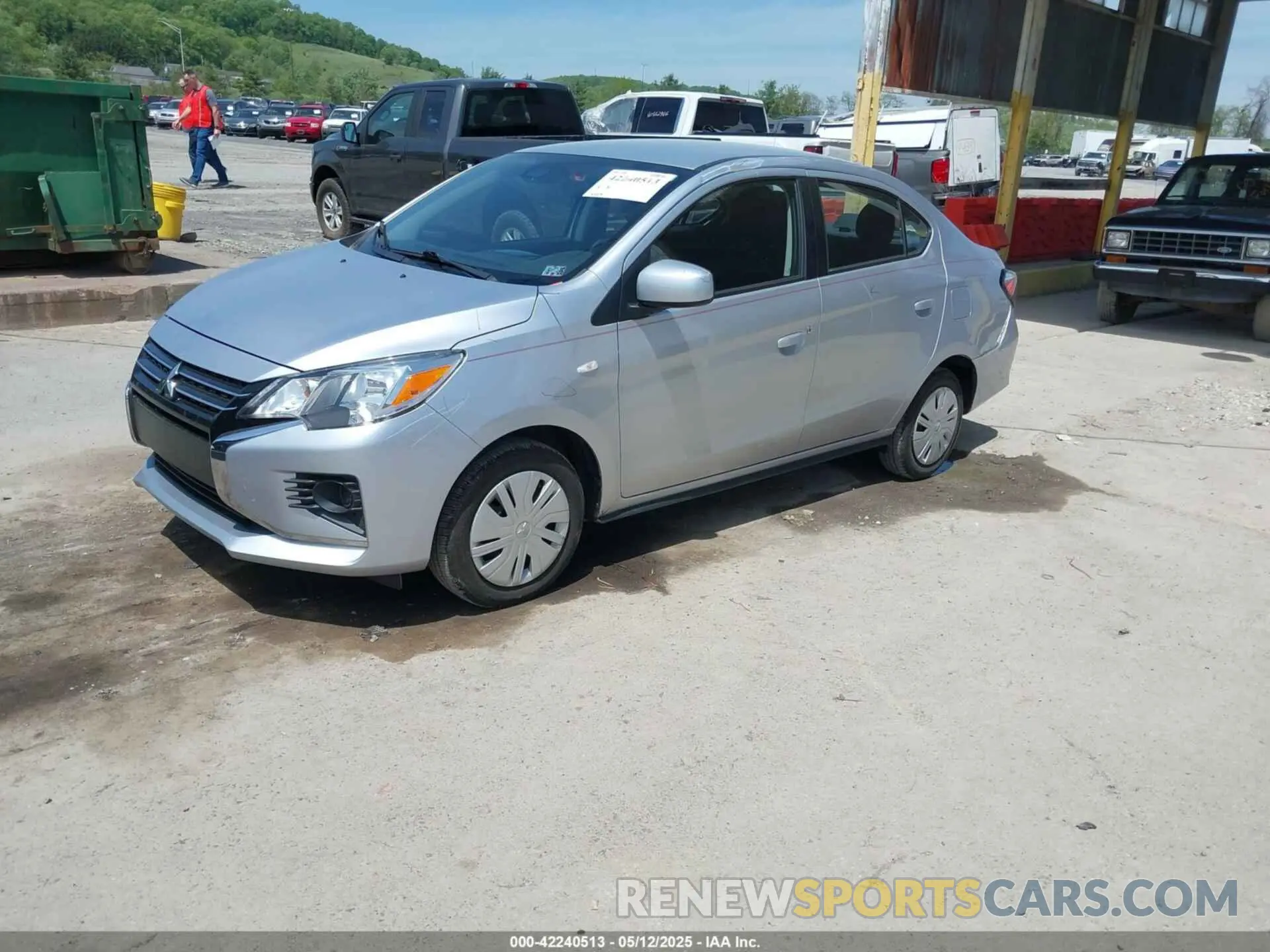 2 Photograph of a damaged car ML32FUFJ8PHF04683 MITSUBISHI MIRAGE G4 2023