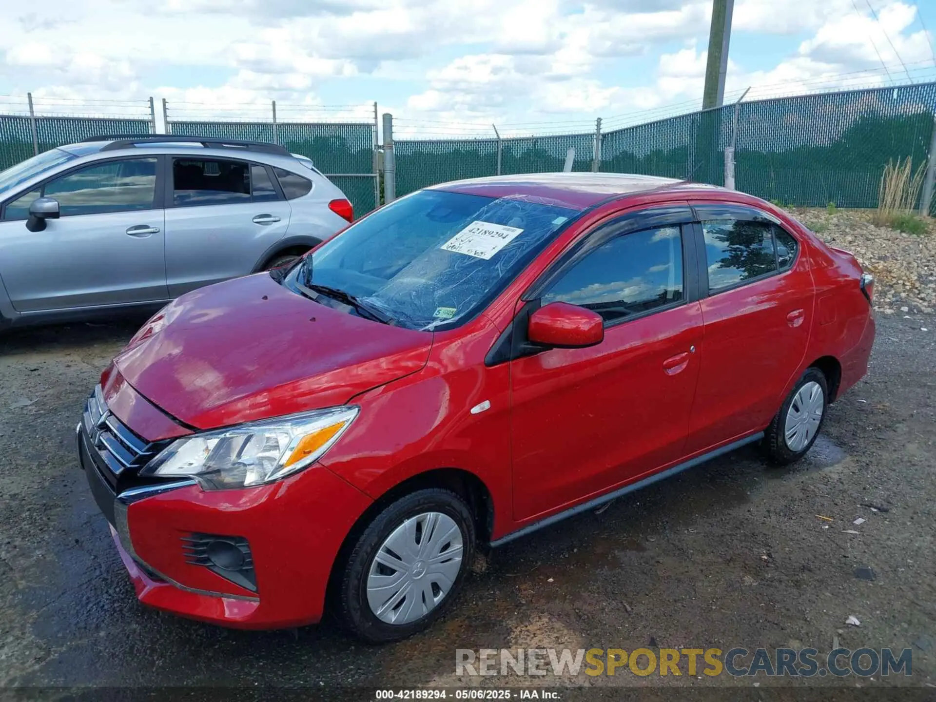 2 Photograph of a damaged car ML32FUFJ9PHF04711 MITSUBISHI MIRAGE G4 2023