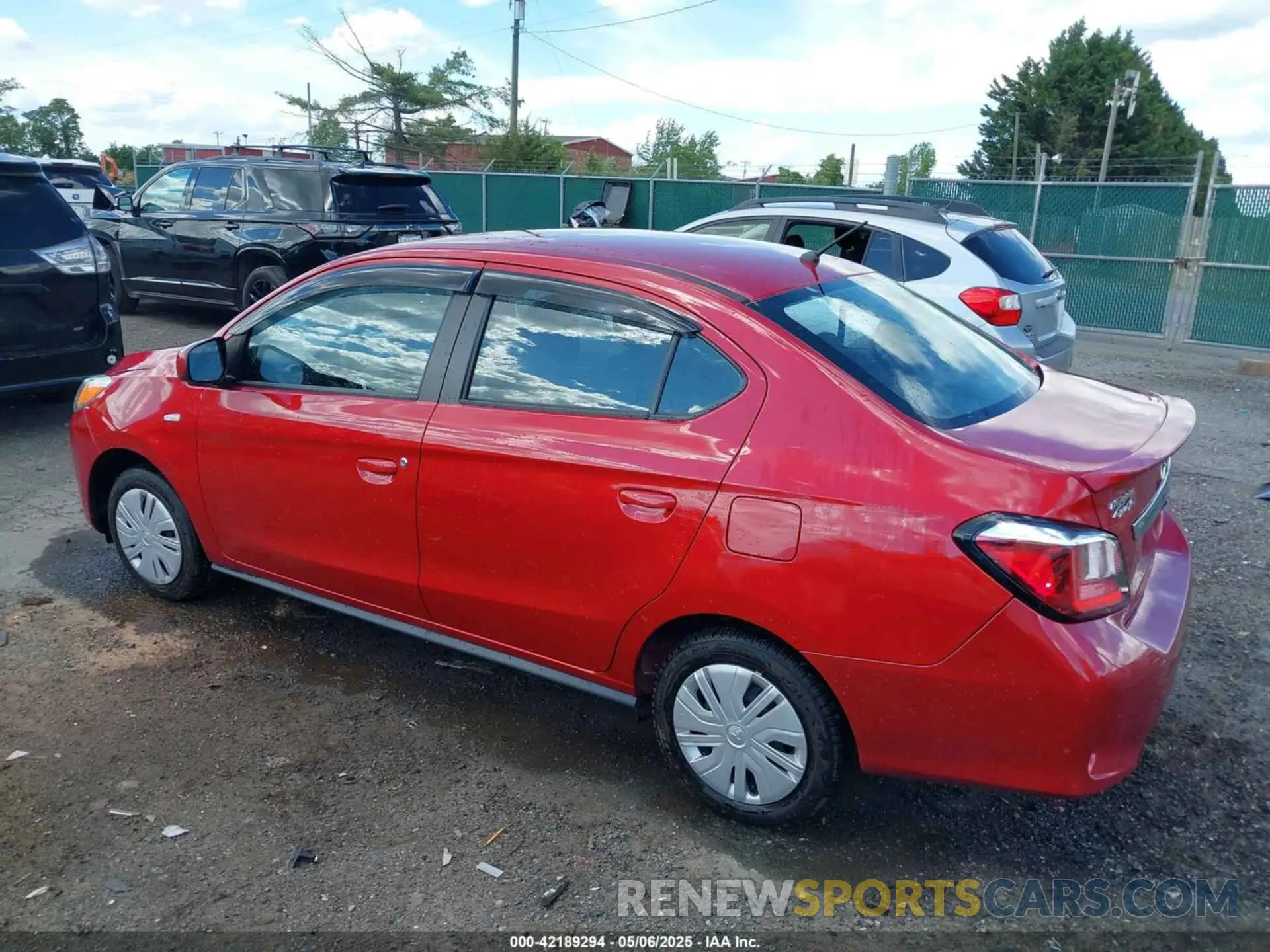 3 Photograph of a damaged car ML32FUFJ9PHF04711 MITSUBISHI MIRAGE G4 2023