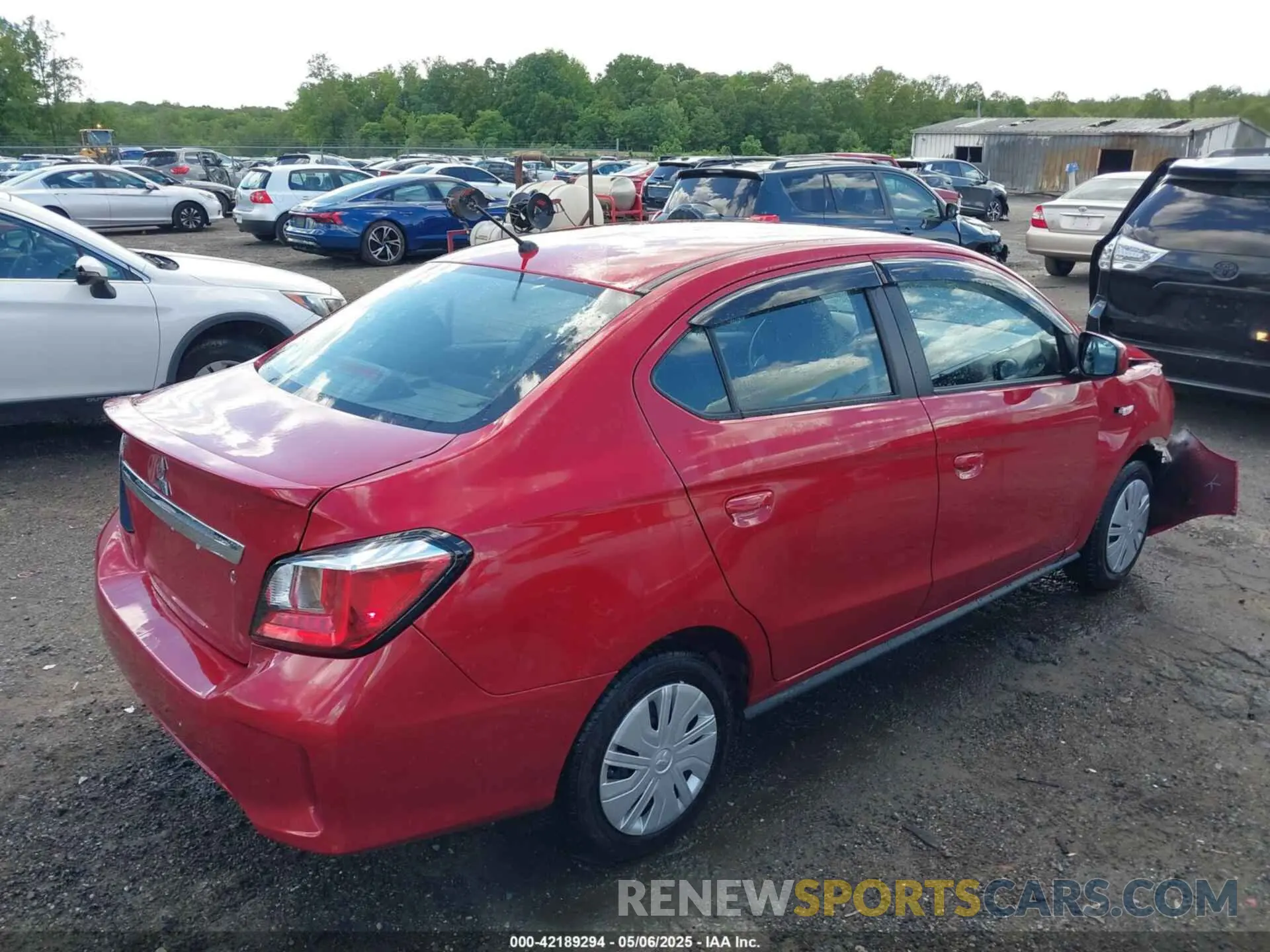 4 Photograph of a damaged car ML32FUFJ9PHF04711 MITSUBISHI MIRAGE G4 2023