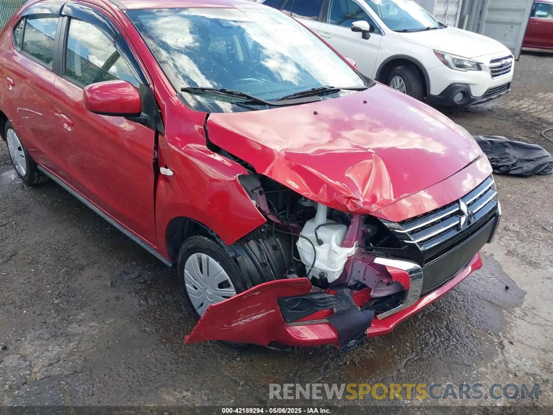 6 Photograph of a damaged car ML32FUFJ9PHF04711 MITSUBISHI MIRAGE G4 2023