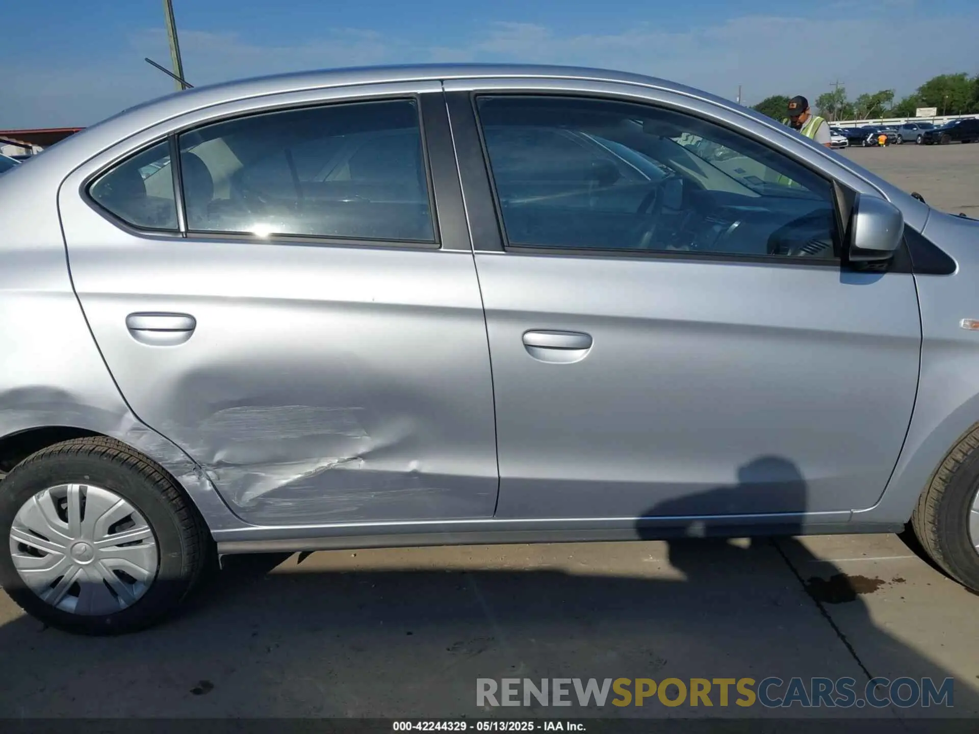 13 Photograph of a damaged car ML32FUFJXPHF04233 MITSUBISHI MIRAGE G4 2023