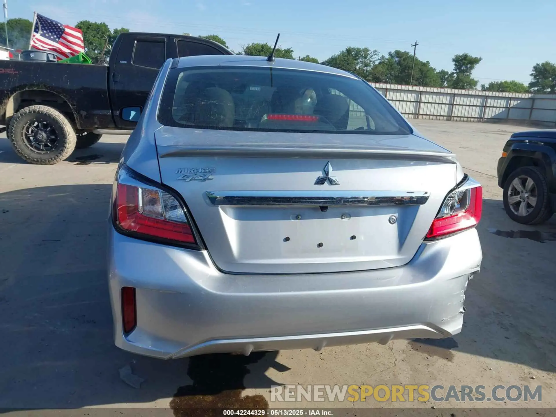 16 Photograph of a damaged car ML32FUFJXPHF04233 MITSUBISHI MIRAGE G4 2023