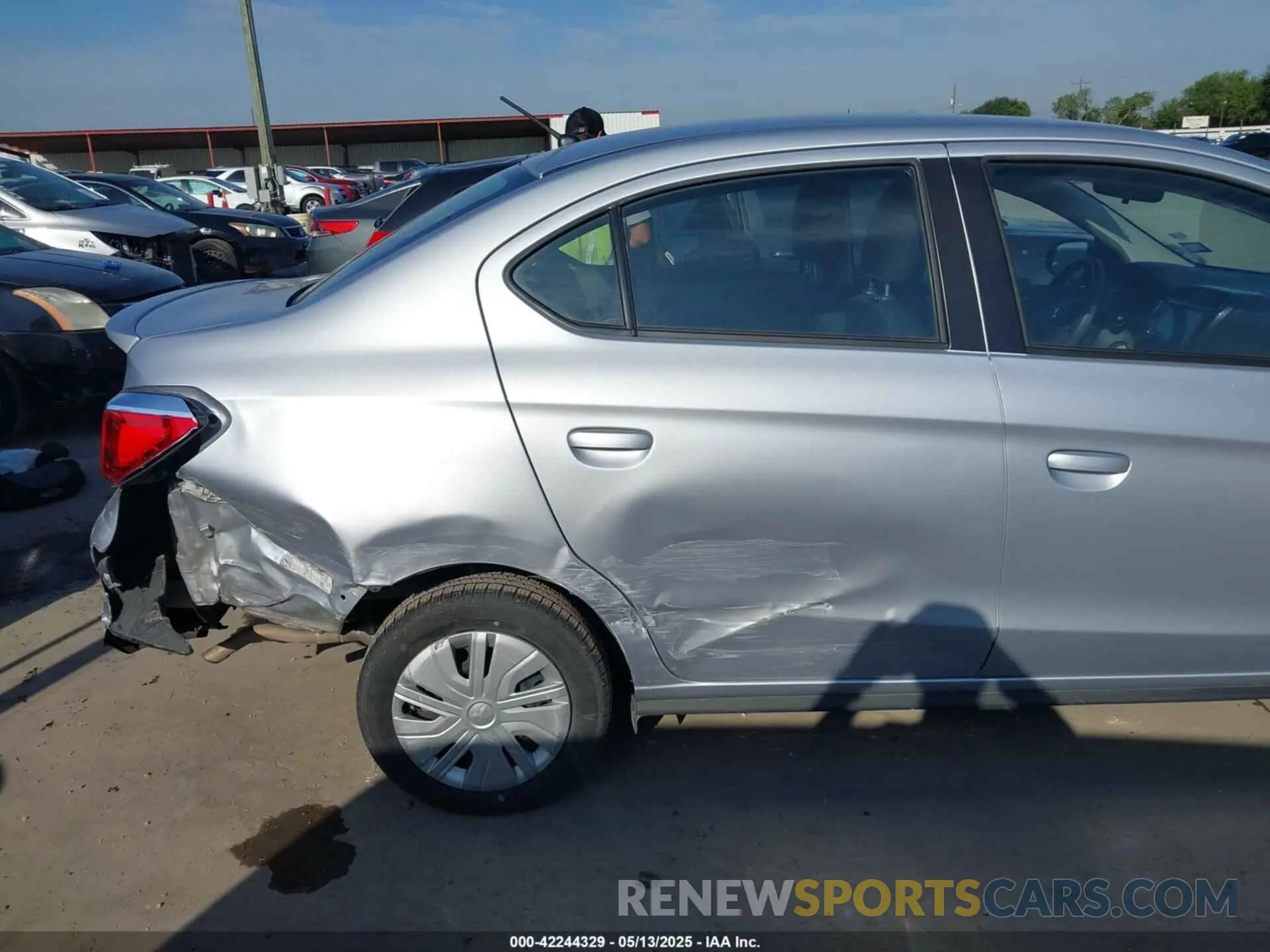 6 Photograph of a damaged car ML32FUFJXPHF04233 MITSUBISHI MIRAGE G4 2023