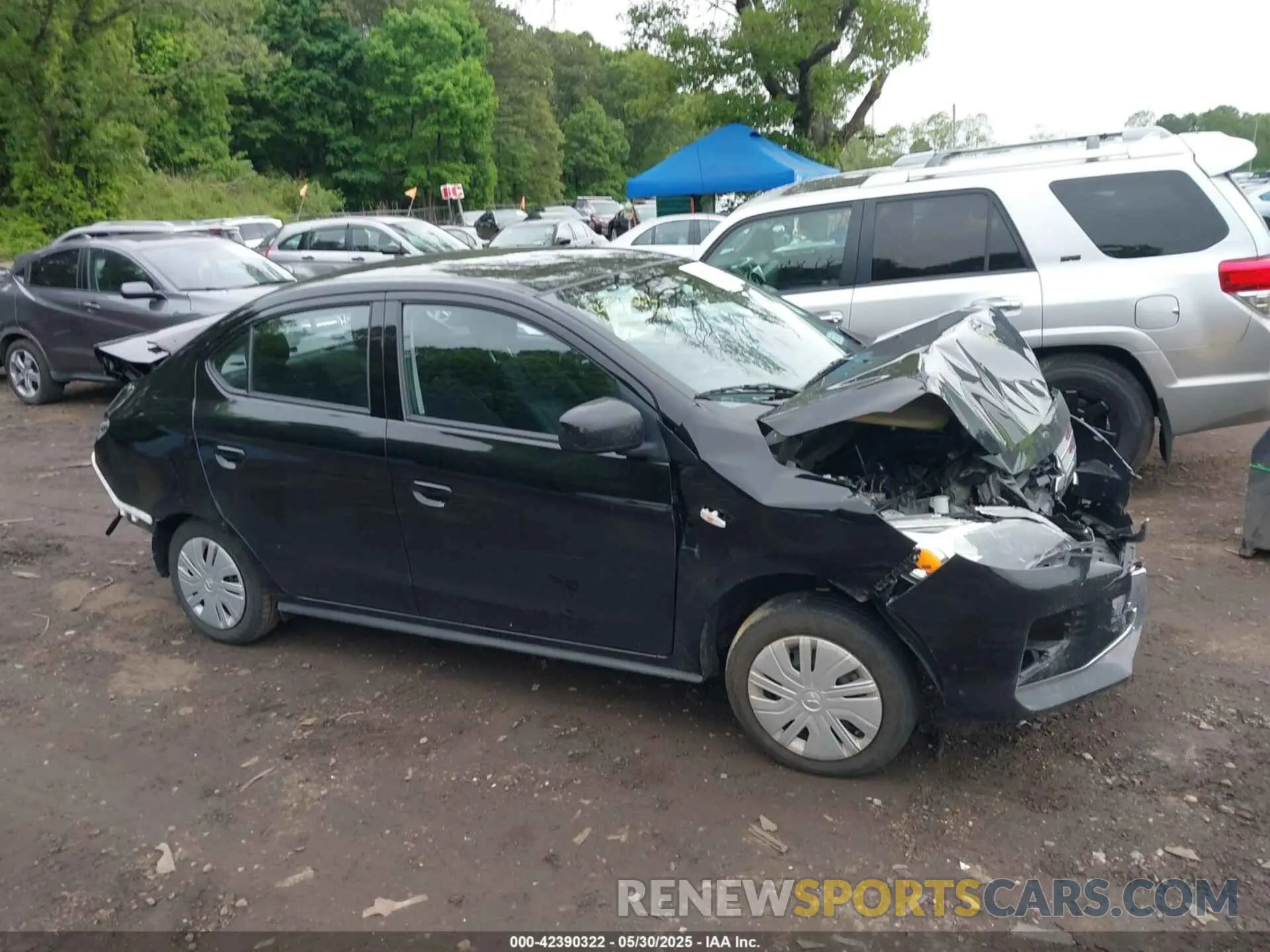 12 Photograph of a damaged car ML32FUFJ1RHF02633 MITSUBISHI MIRAGE G4 2024