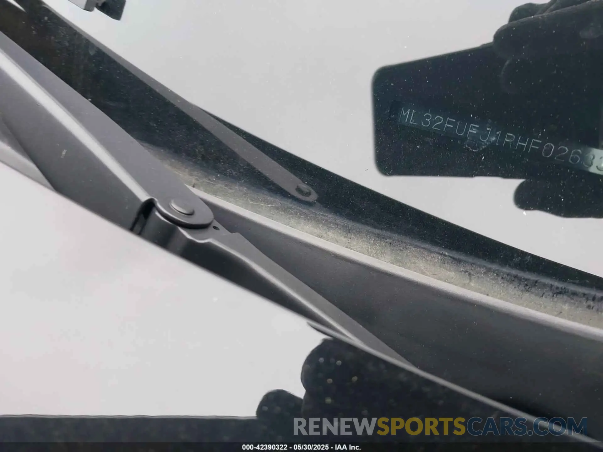 16 Photograph of a damaged car ML32FUFJ1RHF02633 MITSUBISHI MIRAGE G4 2024