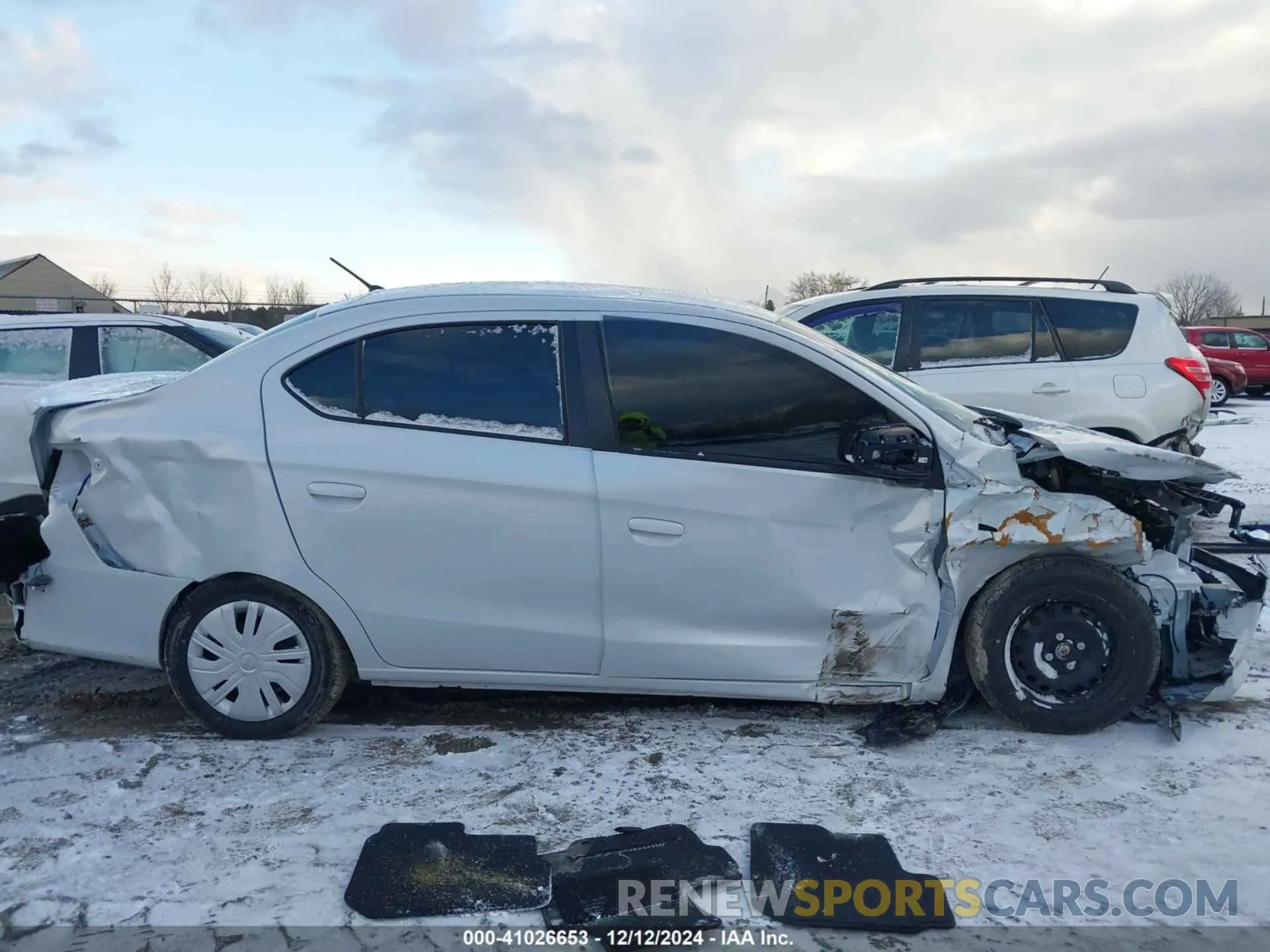 14 Photograph of a damaged car ML32FUFJ1RHF05807 MITSUBISHI MIRAGE G4 2024