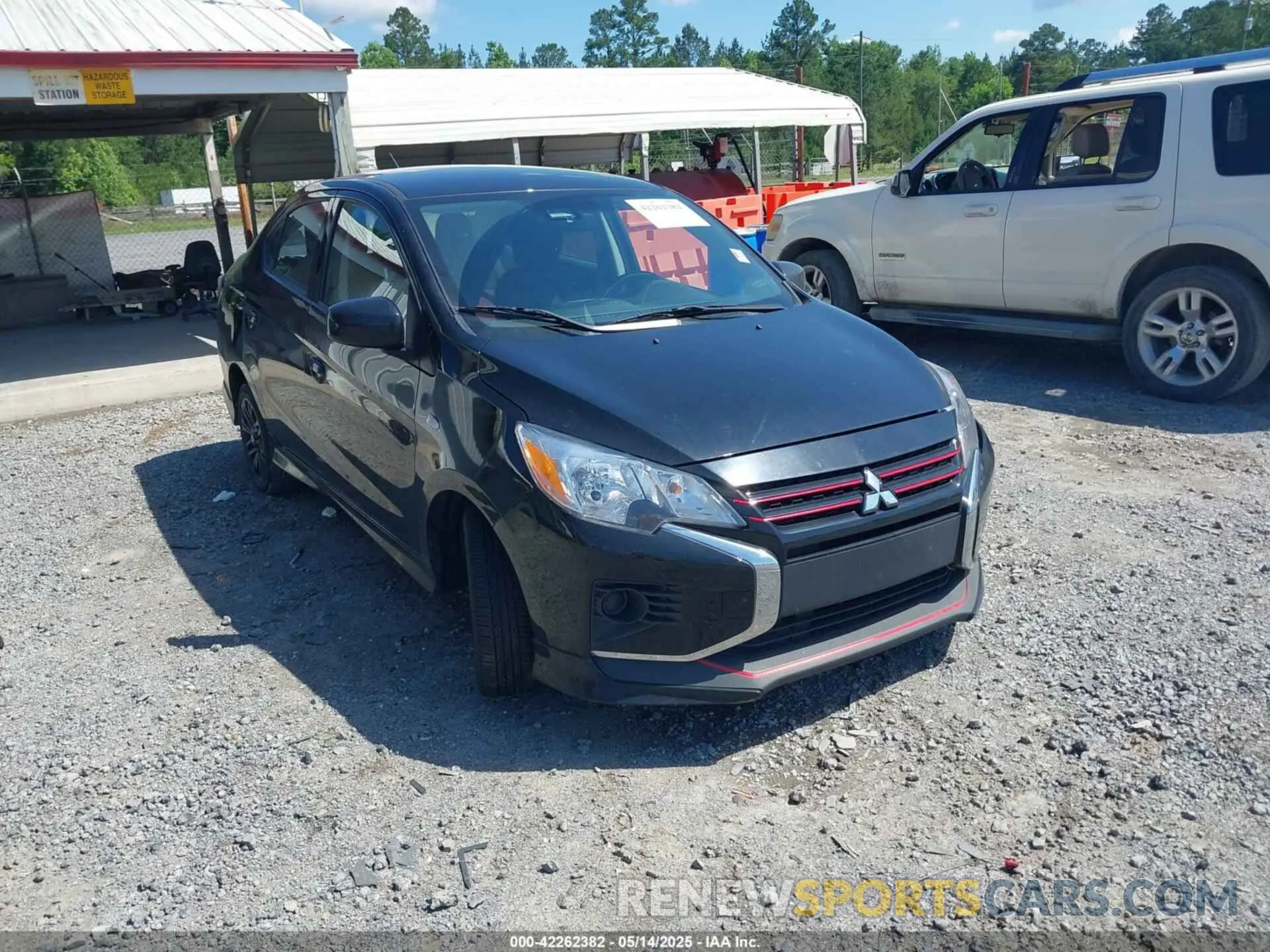 1 Photograph of a damaged car ML32FUFJ1RHF05984 MITSUBISHI MIRAGE G4 2024