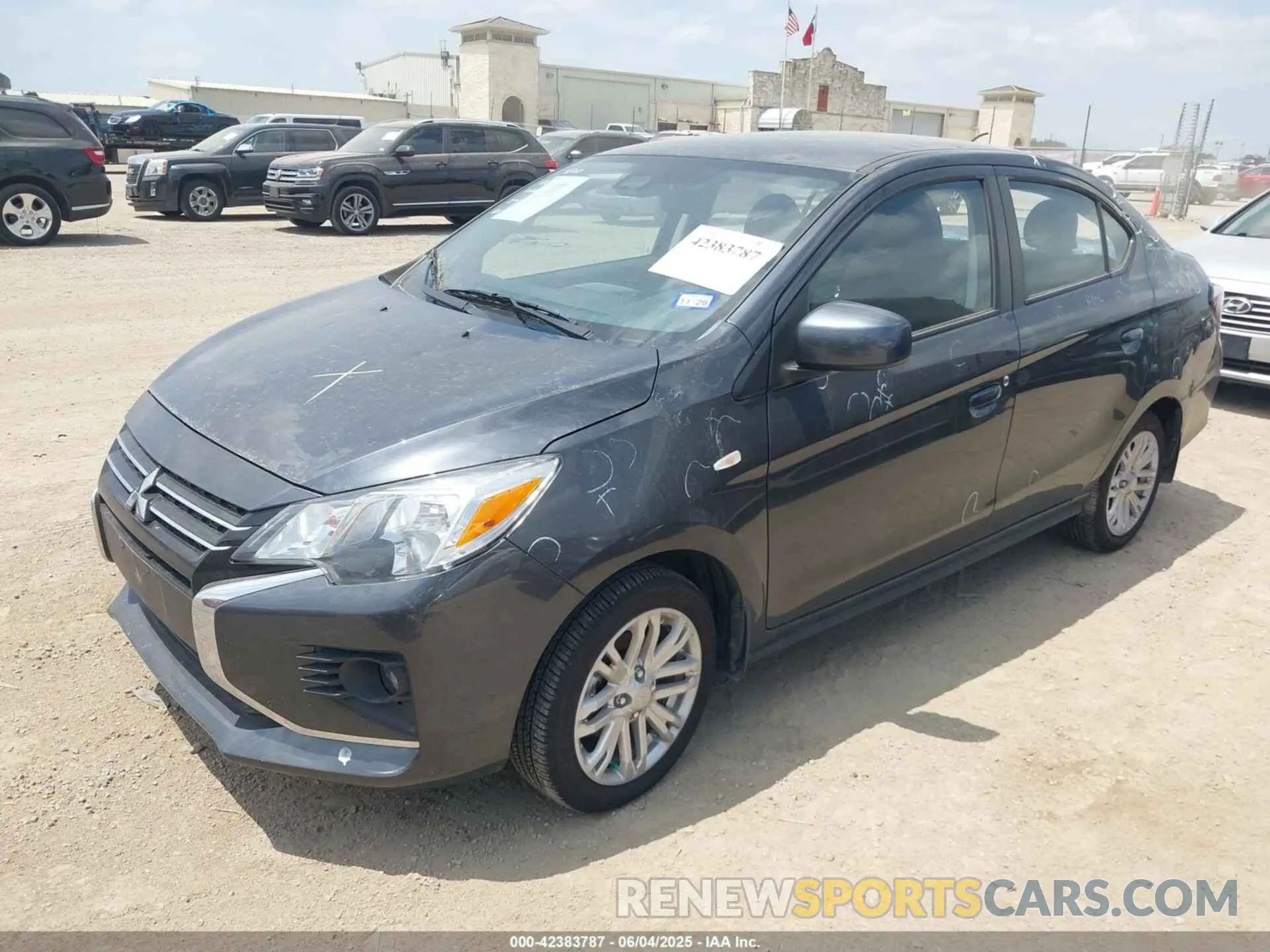 2 Photograph of a damaged car ML32FUFJ1RHF14250 MITSUBISHI MIRAGE G4 2024