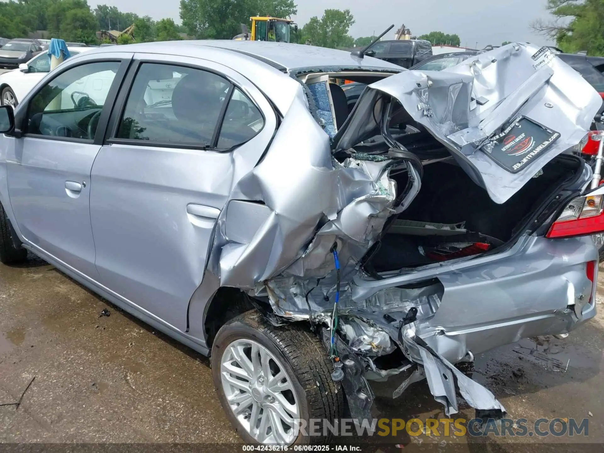 18 Photograph of a damaged car ML32FUFJ1RHF14393 MITSUBISHI MIRAGE G4 2024