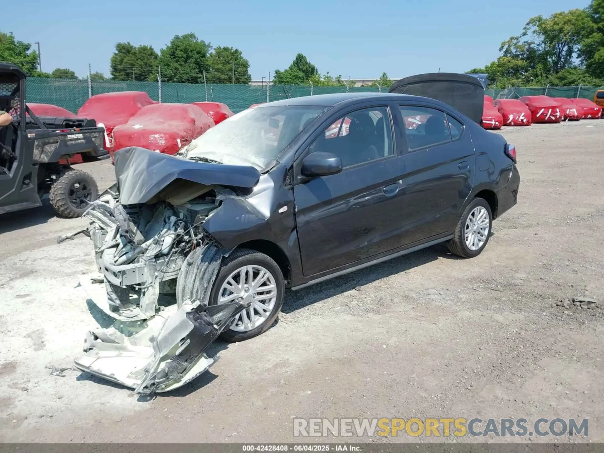 2 Photograph of a damaged car ML32FUFJ1RHF15219 MITSUBISHI MIRAGE G4 2024