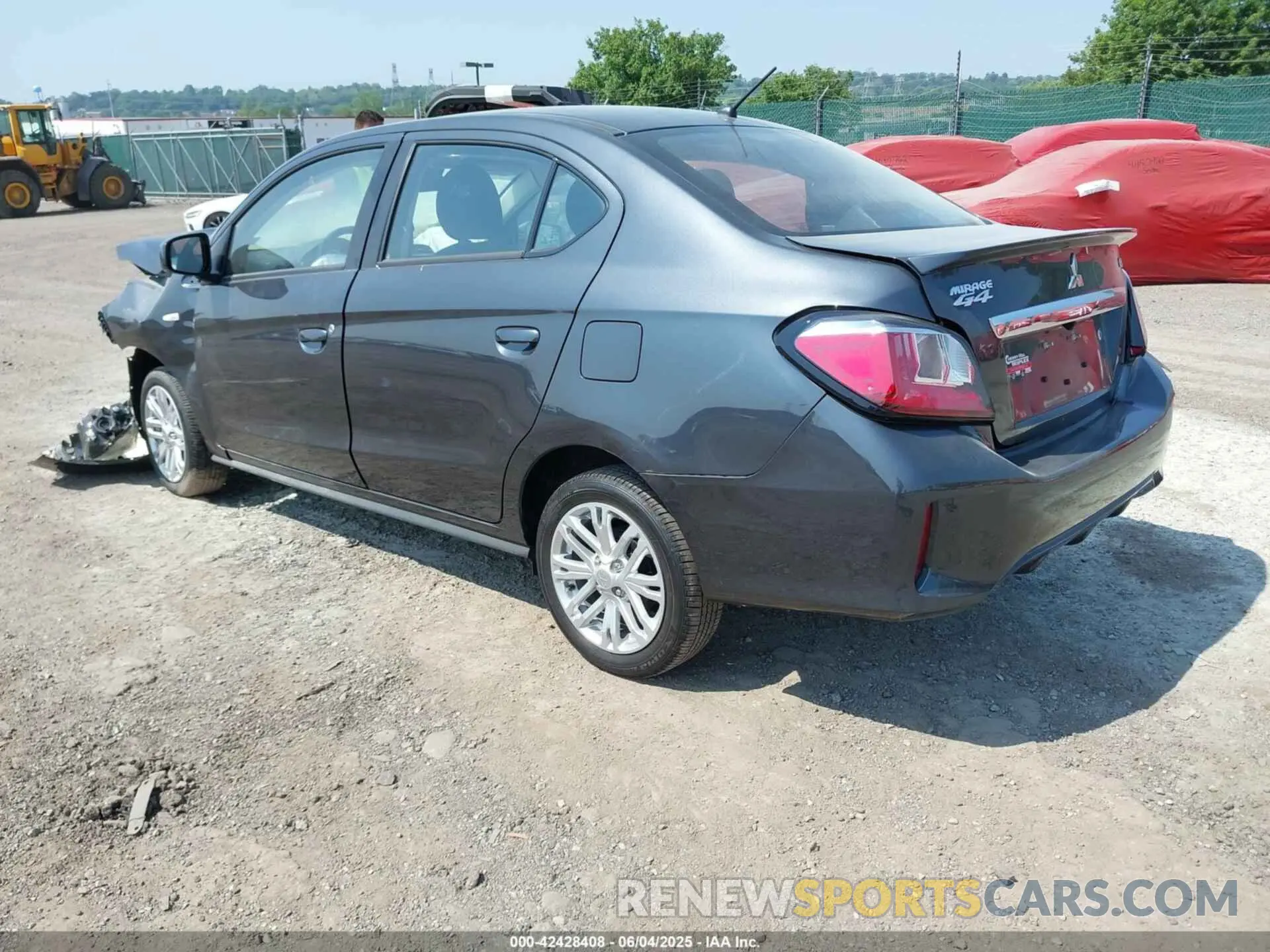 3 Photograph of a damaged car ML32FUFJ1RHF15219 MITSUBISHI MIRAGE G4 2024
