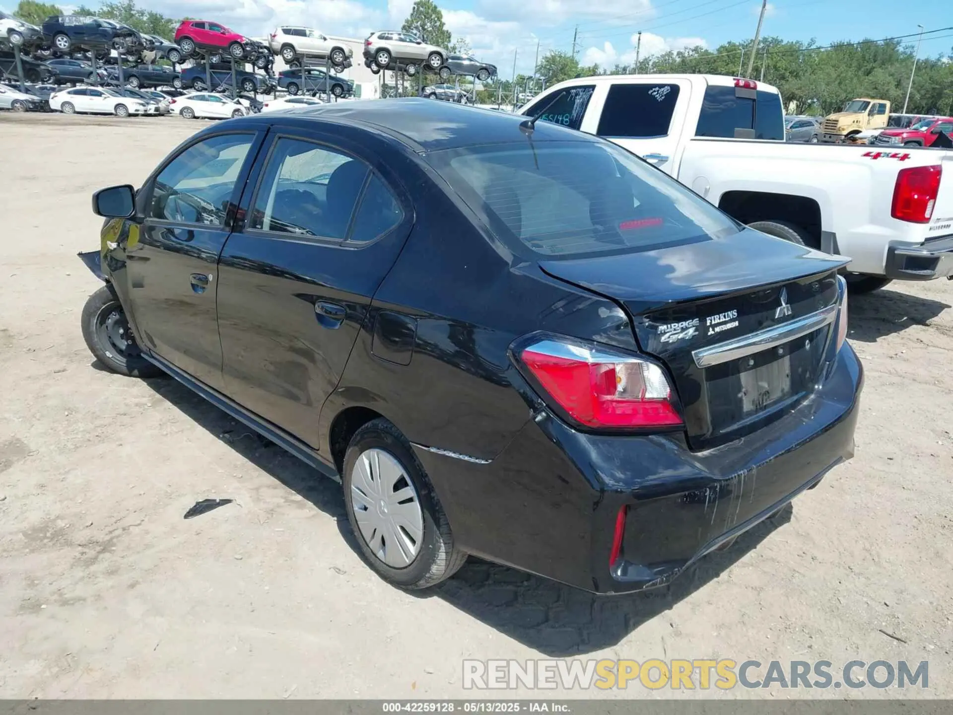 3 Photograph of a damaged car ML32FUFJ2RHF09235 MITSUBISHI MIRAGE G4 2024