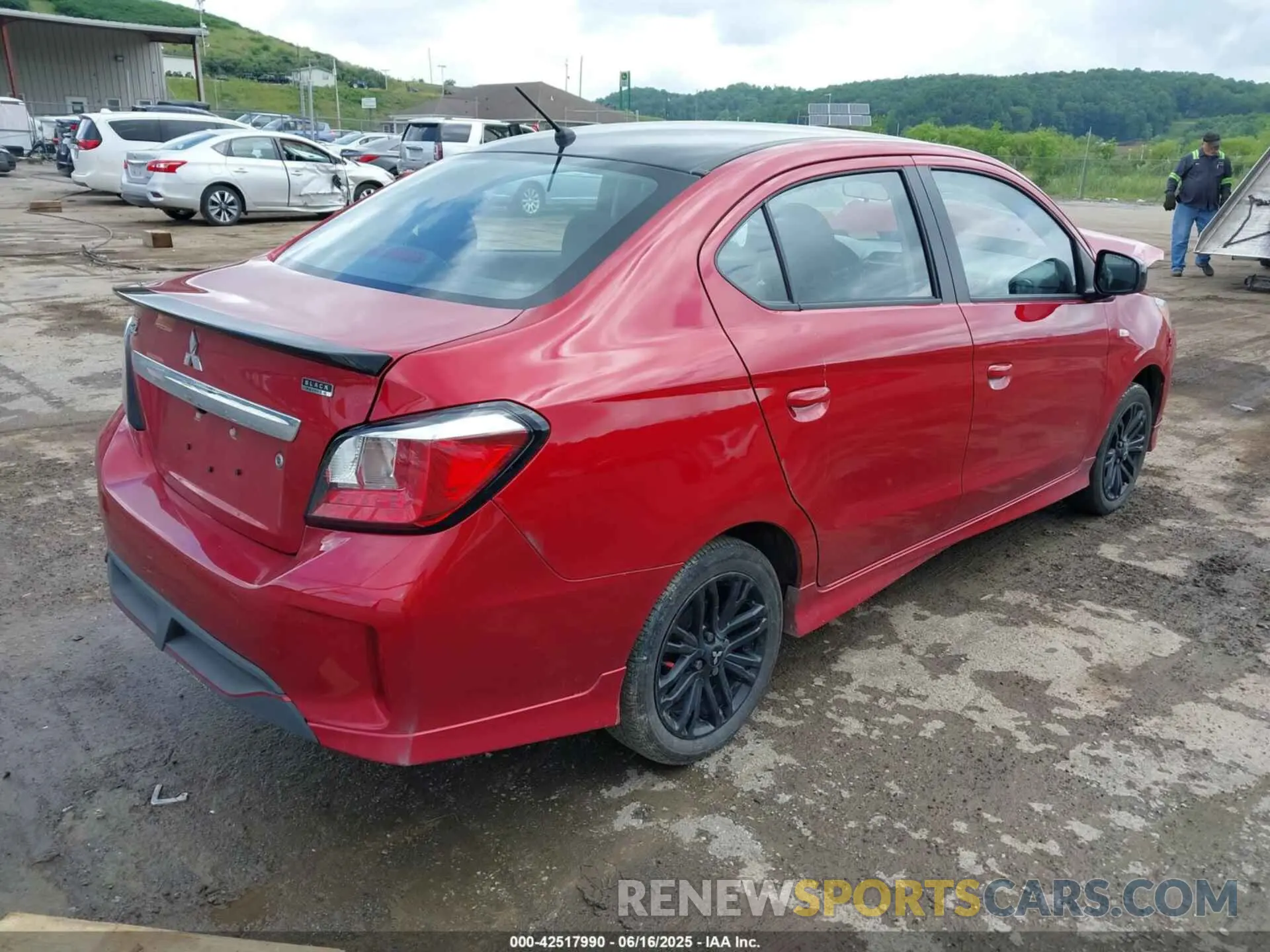 4 Photograph of a damaged car ML32FUFJ2RHF10773 MITSUBISHI MIRAGE G4 2024