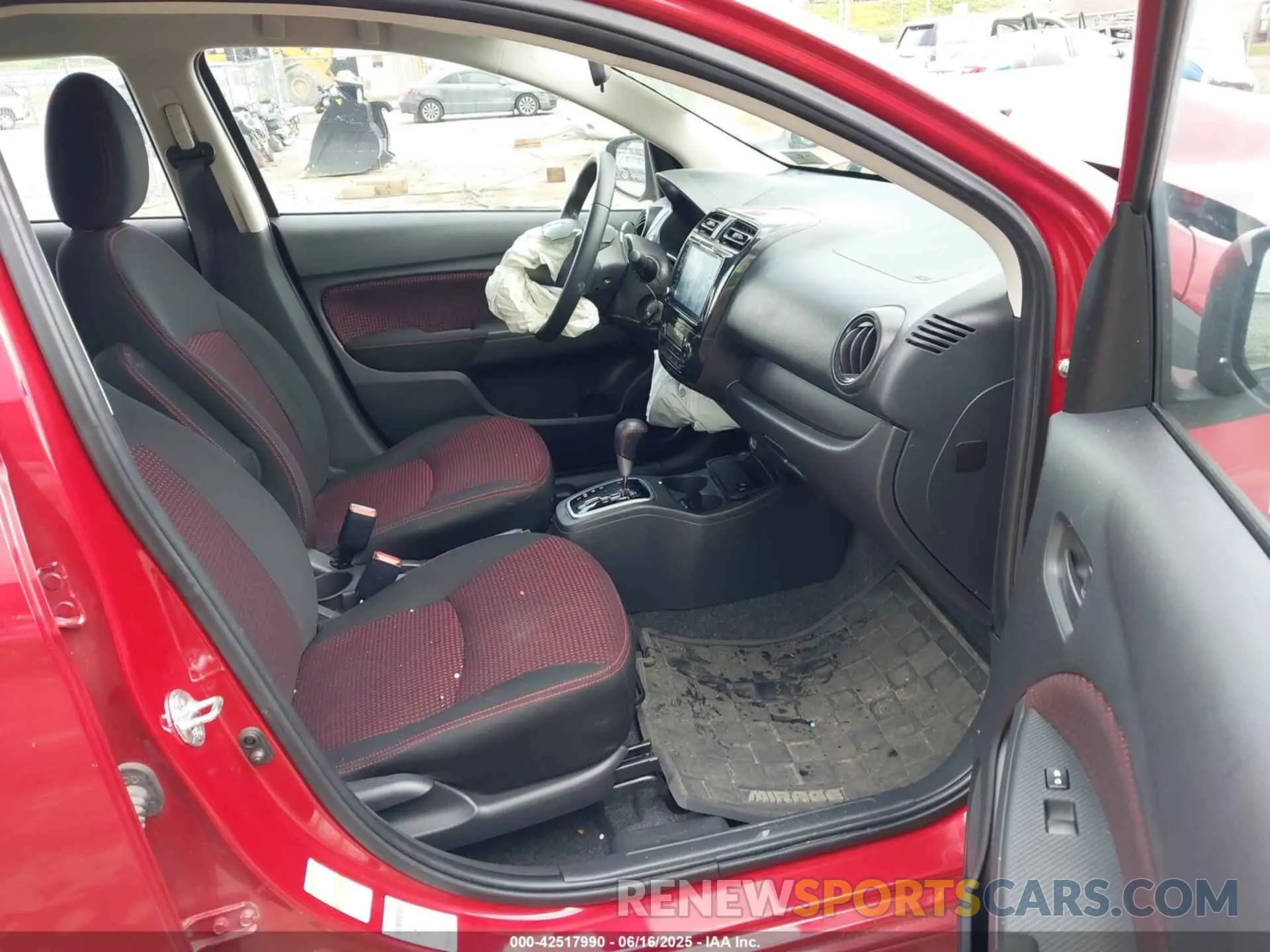 5 Photograph of a damaged car ML32FUFJ2RHF10773 MITSUBISHI MIRAGE G4 2024