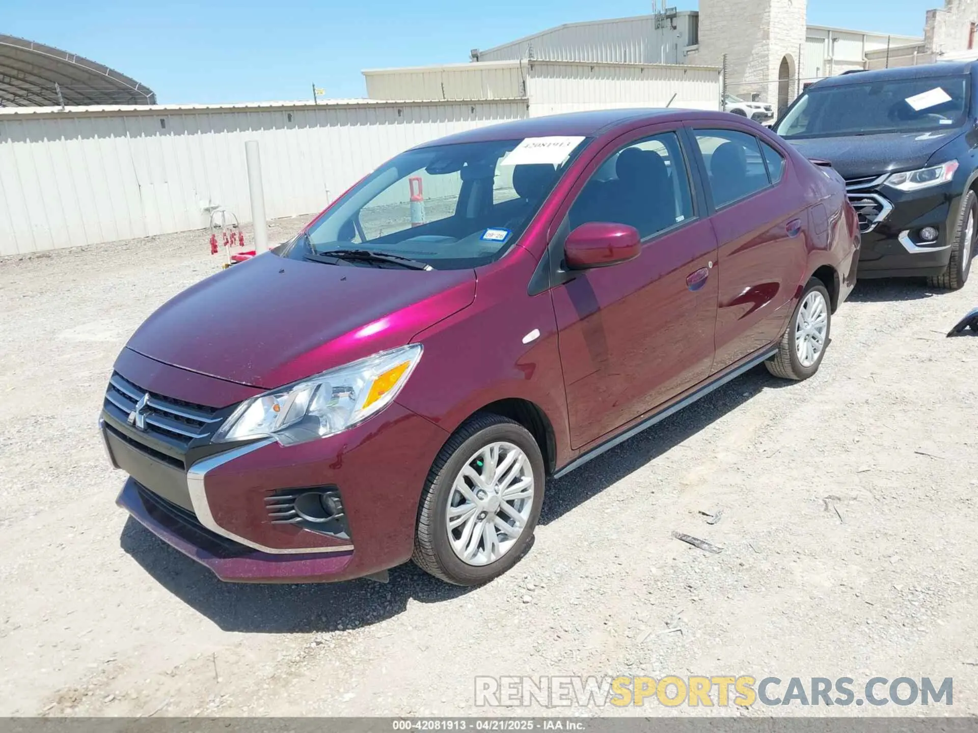2 Photograph of a damaged car ML32FUFJ2RHF11096 MITSUBISHI MIRAGE G4 2024
