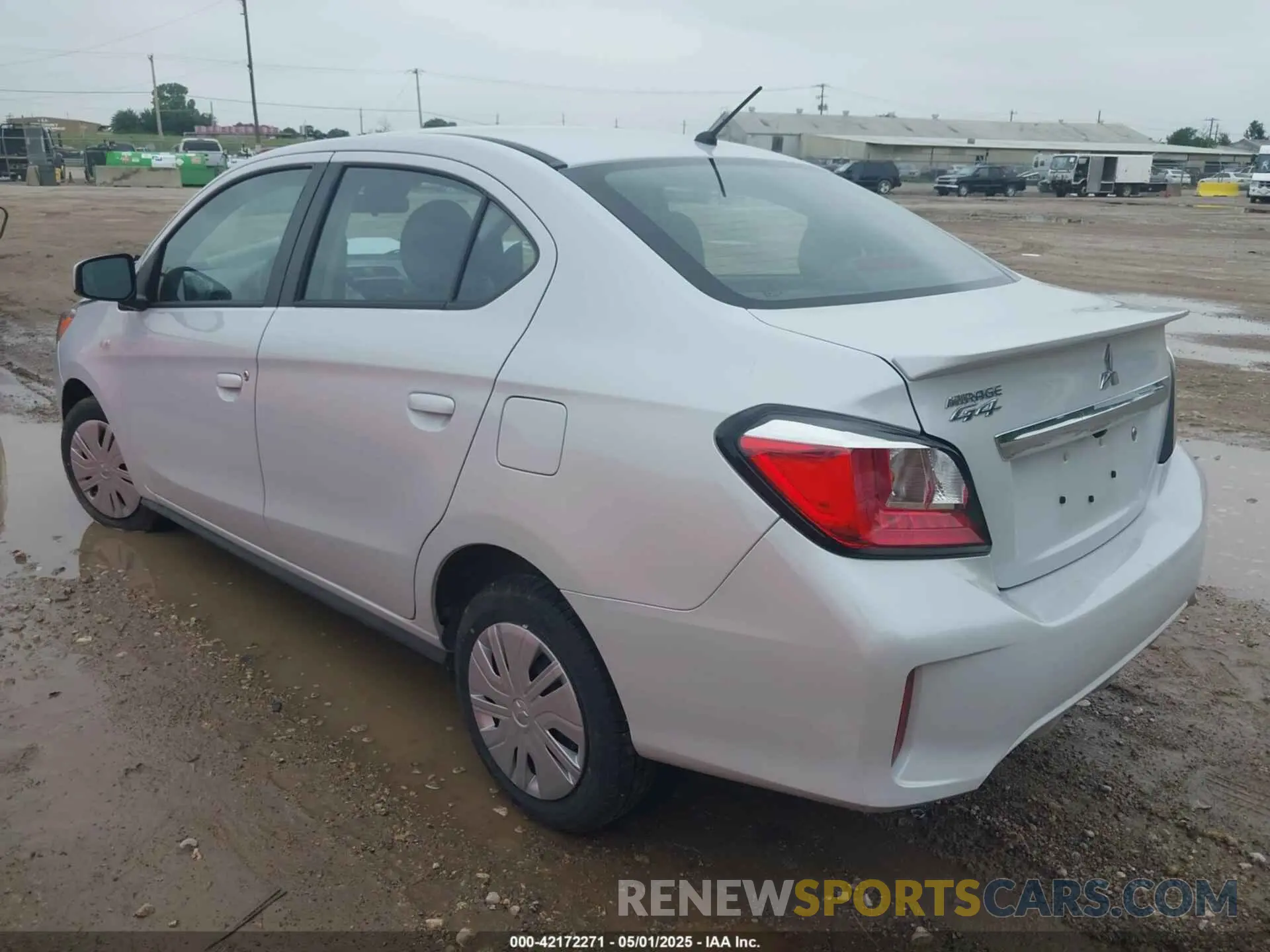 3 Photograph of a damaged car ML32FUFJ2RHF13785 MITSUBISHI MIRAGE G4 2024