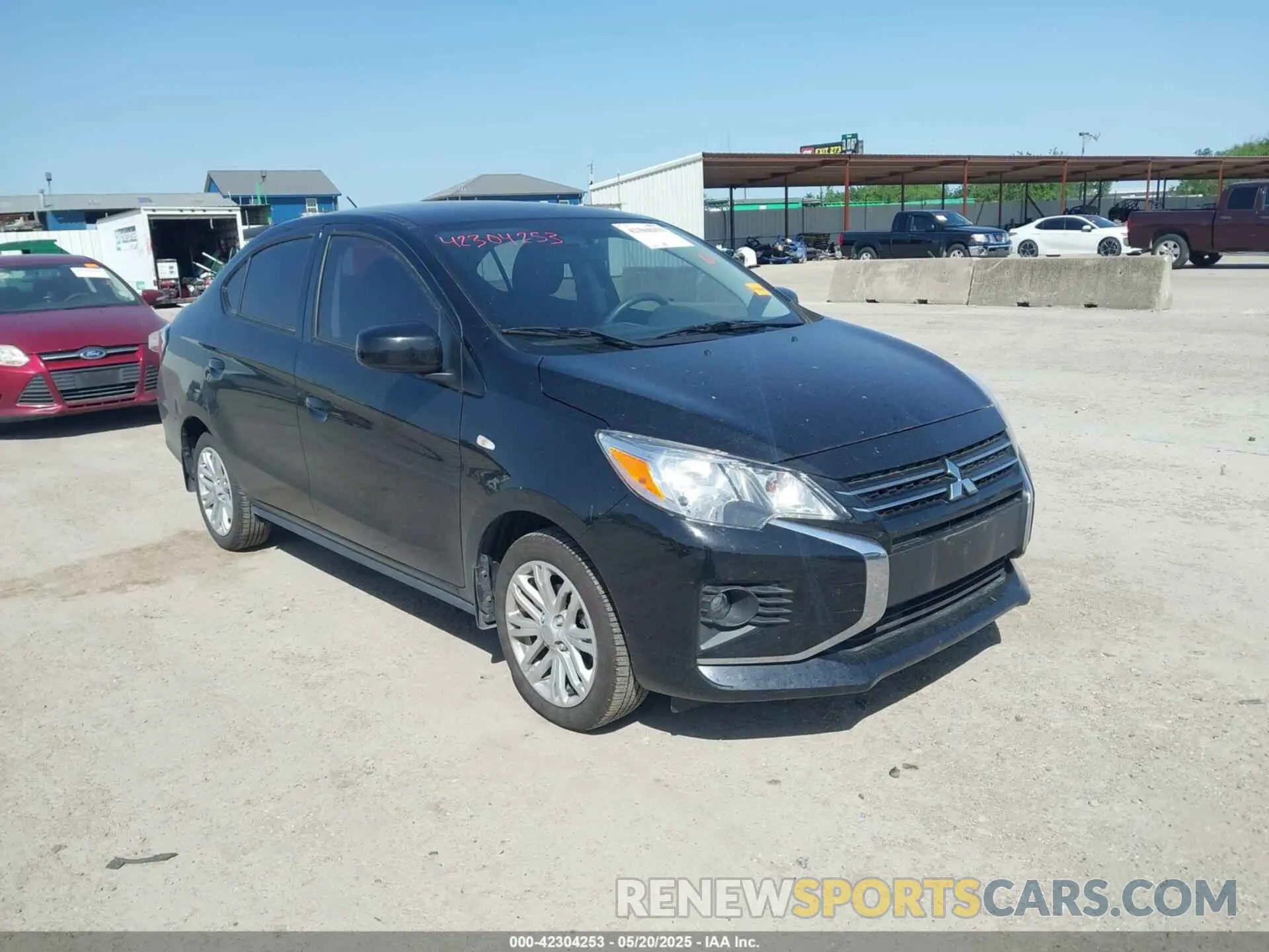 1 Photograph of a damaged car ML32FUFJ2RHF13964 MITSUBISHI MIRAGE G4 2024