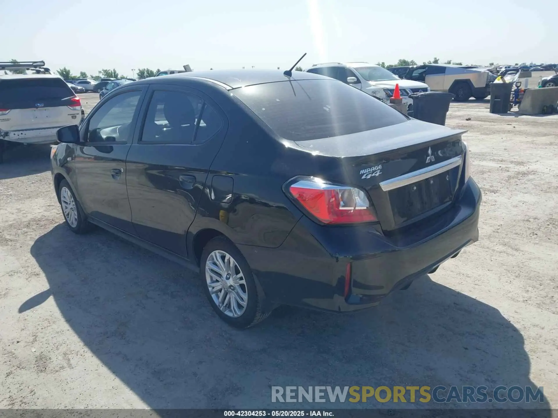 3 Photograph of a damaged car ML32FUFJ2RHF13964 MITSUBISHI MIRAGE G4 2024