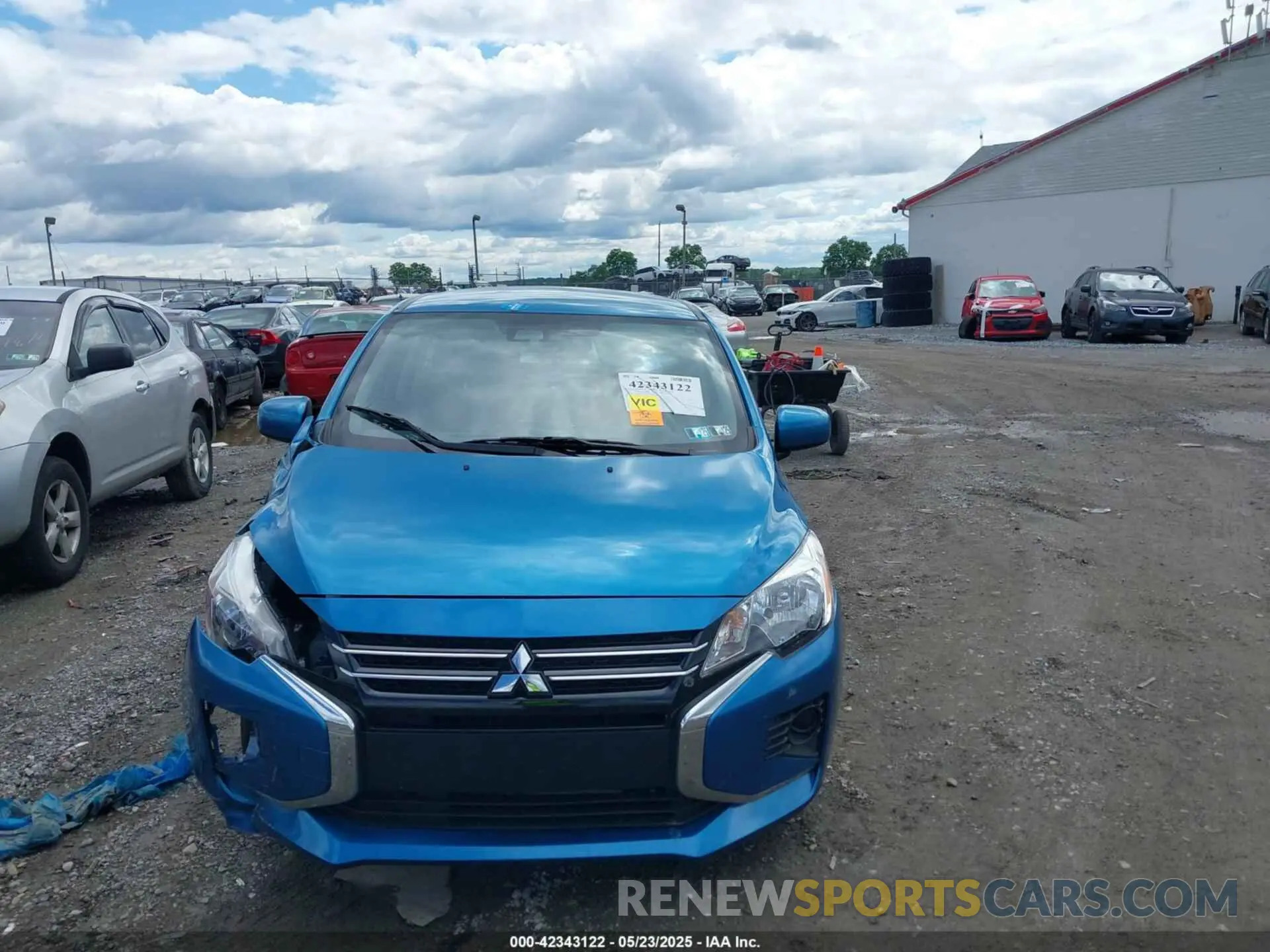 13 Photograph of a damaged car ML32FUFJ3RHF00981 MITSUBISHI MIRAGE G4 2024