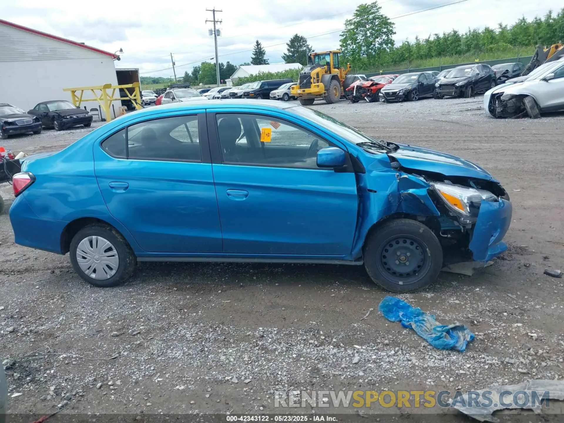 14 Photograph of a damaged car ML32FUFJ3RHF00981 MITSUBISHI MIRAGE G4 2024
