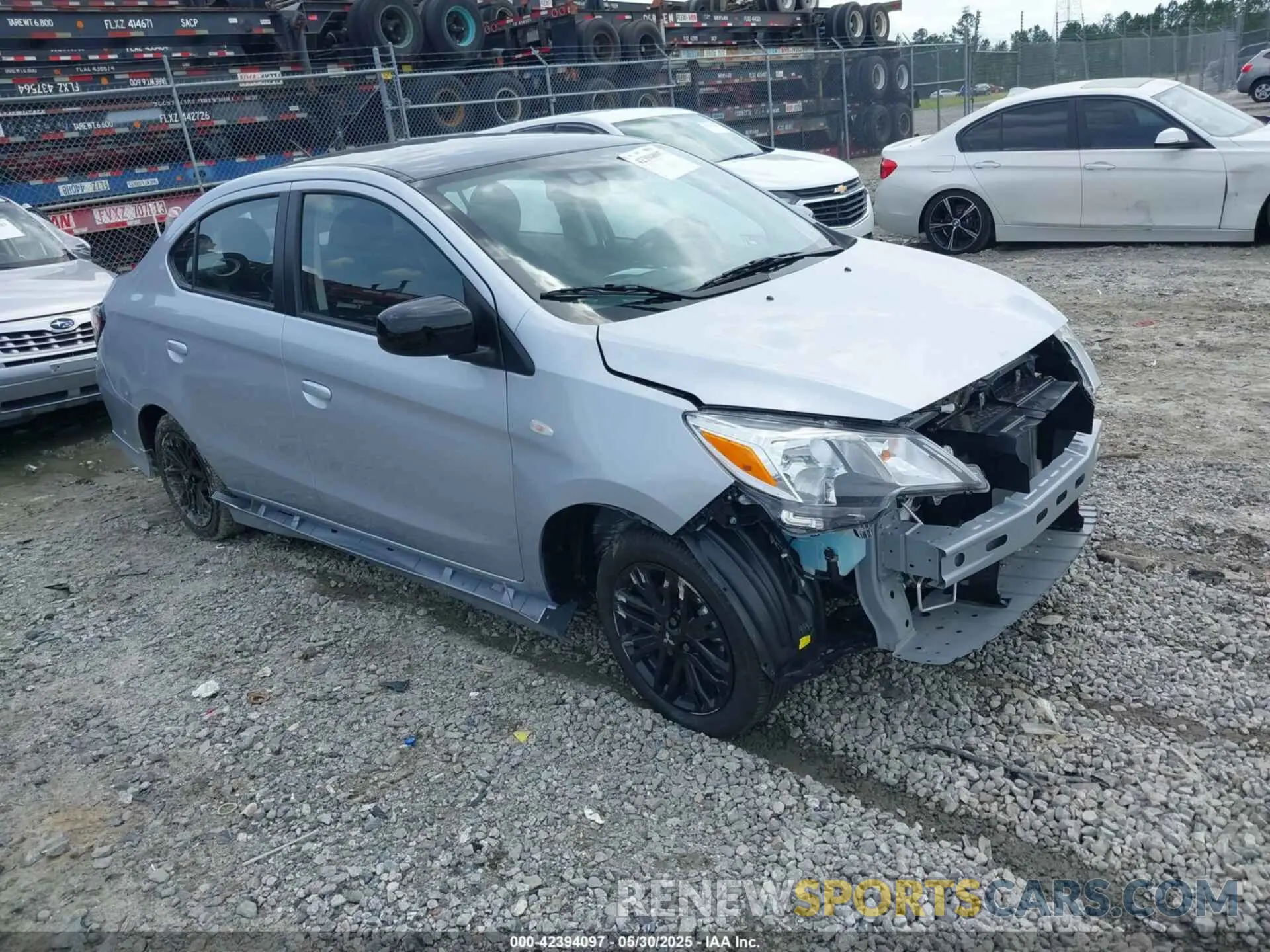 1 Photograph of a damaged car ML32FUFJ3RHF19143 MITSUBISHI MIRAGE G4 2024