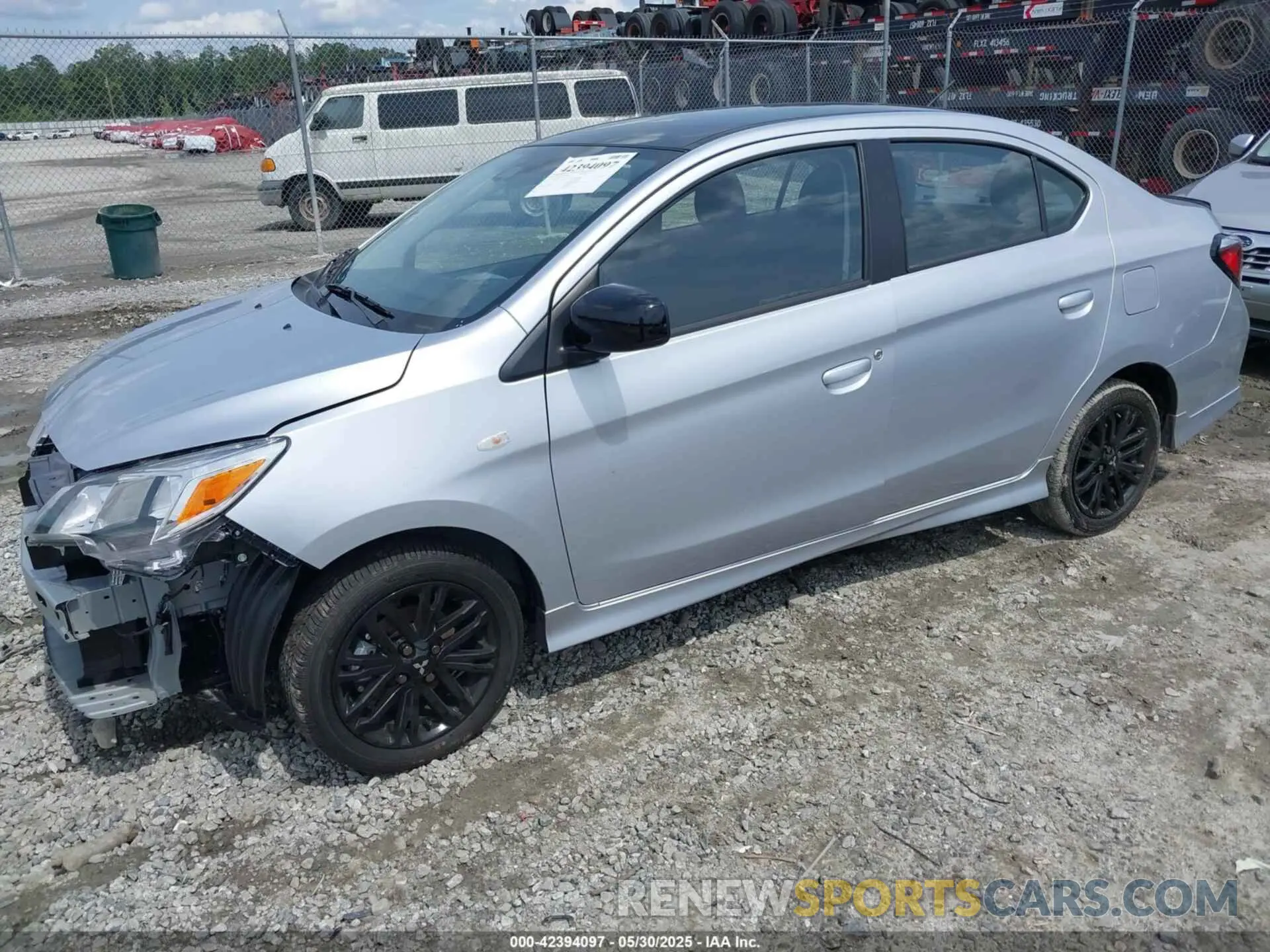 2 Photograph of a damaged car ML32FUFJ3RHF19143 MITSUBISHI MIRAGE G4 2024