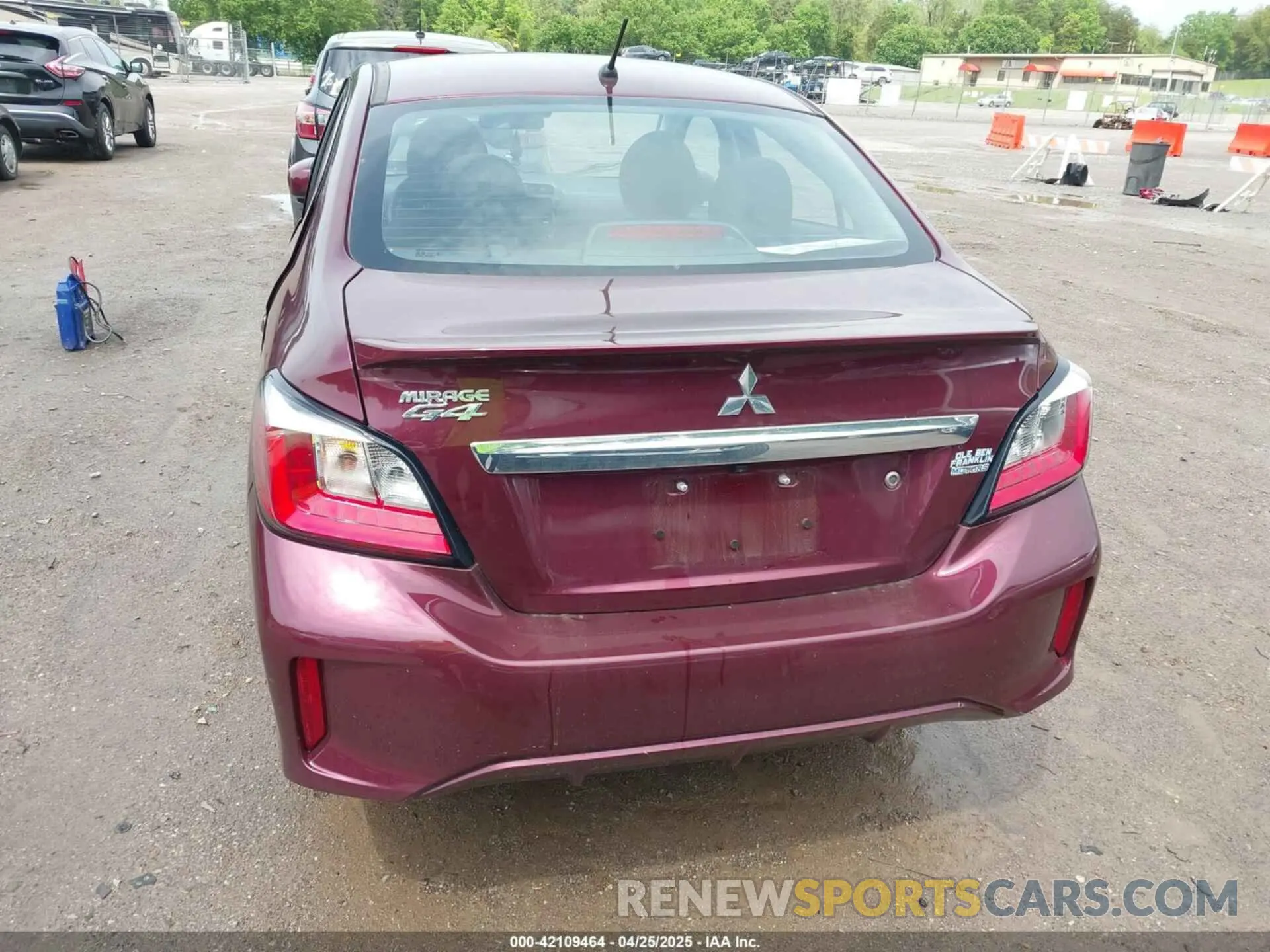 16 Photograph of a damaged car ML32FUFJ4RHF02299 MITSUBISHI MIRAGE G4 2024