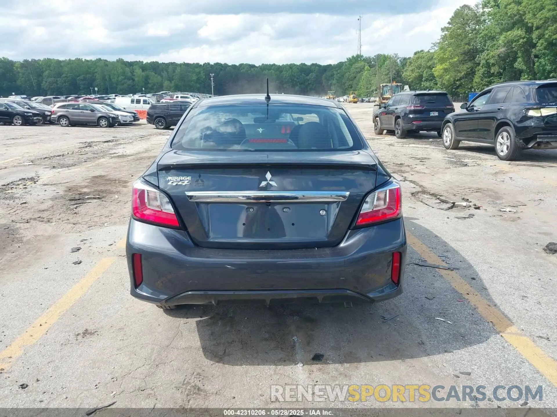 16 Photograph of a damaged car ML32FUFJ4RHF17059 MITSUBISHI MIRAGE G4 2024