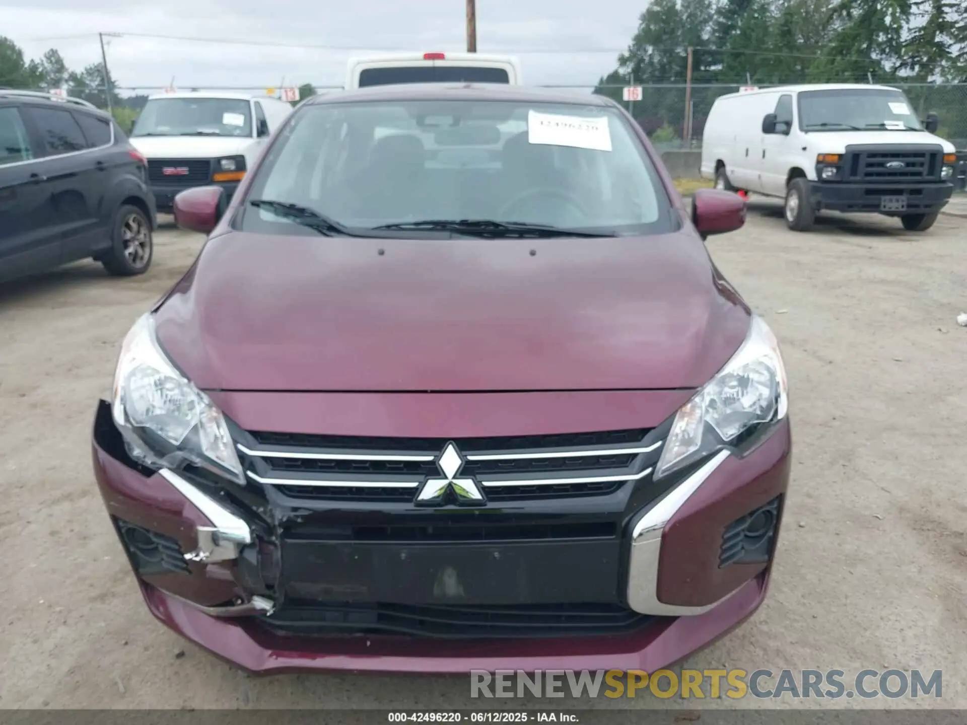12 Photograph of a damaged car ML32FUFJ4RHF19247 MITSUBISHI MIRAGE G4 2024