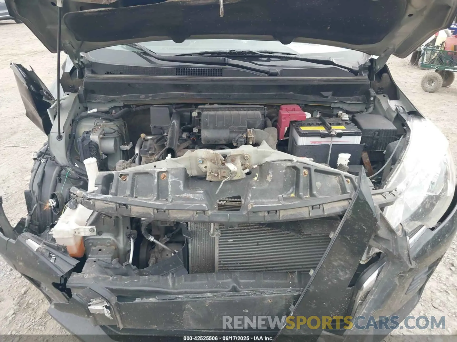 10 Photograph of a damaged car ML32FUFJ5RHF02733 MITSUBISHI MIRAGE G4 2024