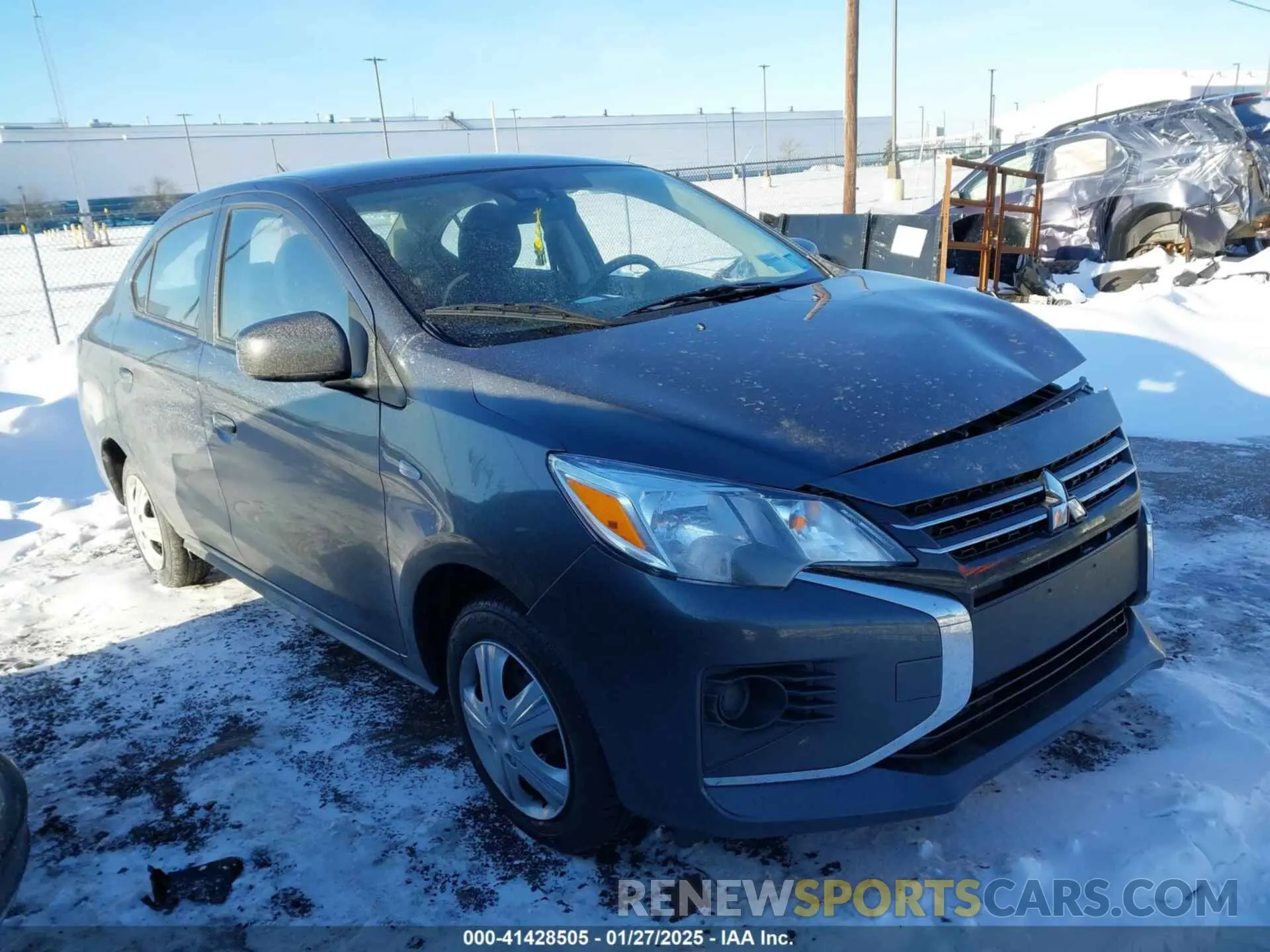1 Photograph of a damaged car ML32FUFJ7RHF00918 MITSUBISHI MIRAGE G4 2024