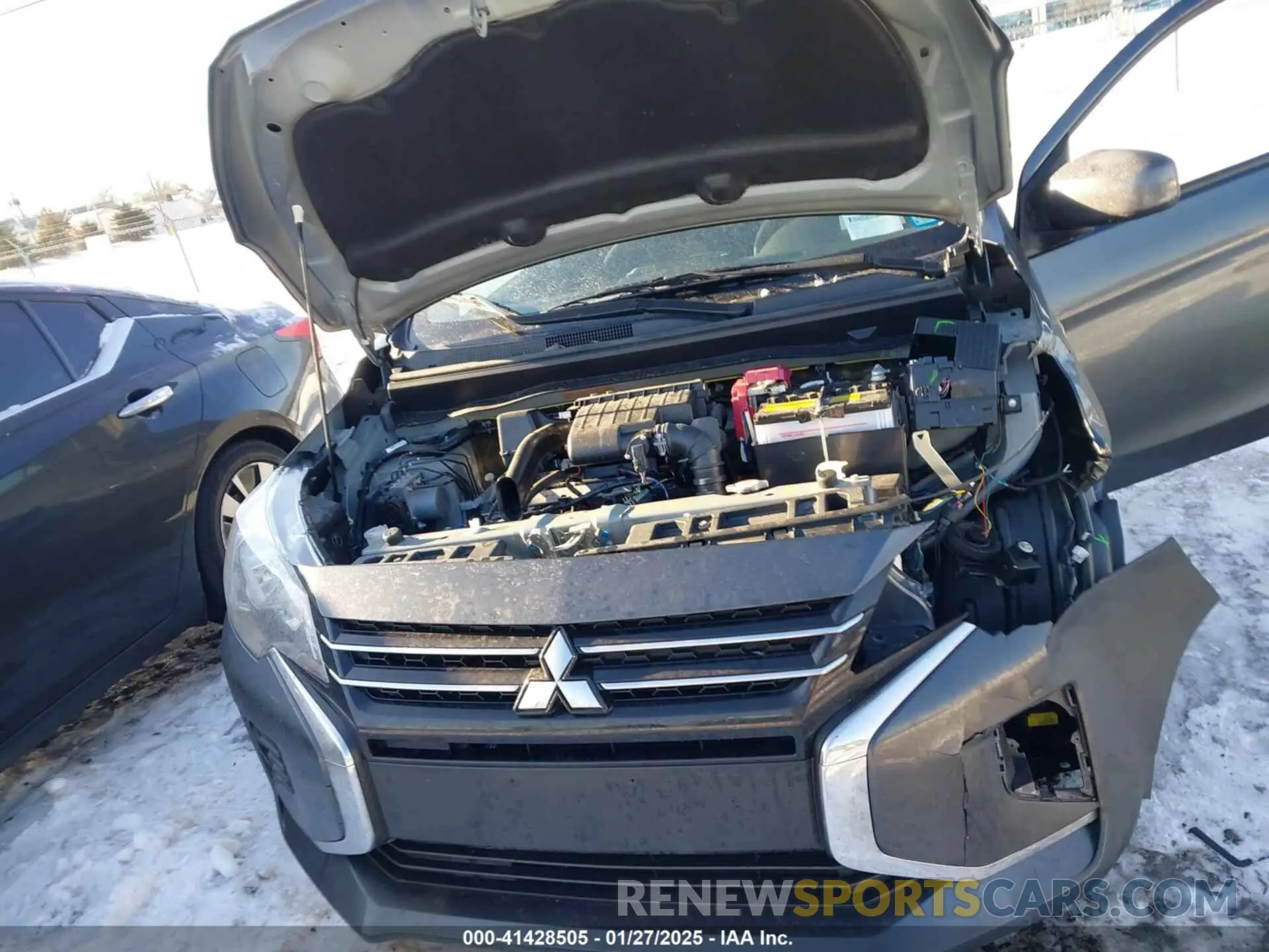 10 Photograph of a damaged car ML32FUFJ7RHF00918 MITSUBISHI MIRAGE G4 2024