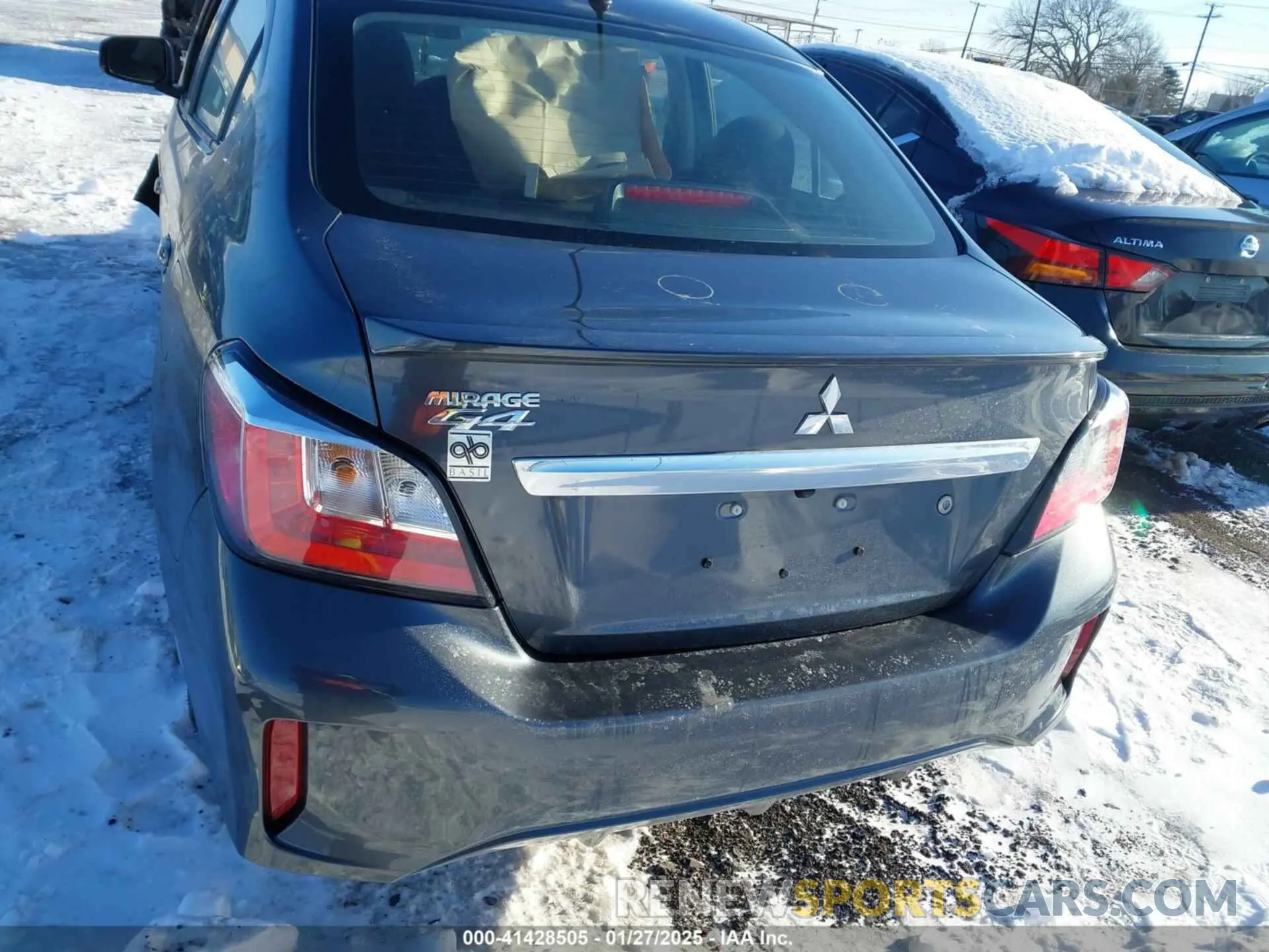 16 Photograph of a damaged car ML32FUFJ7RHF00918 MITSUBISHI MIRAGE G4 2024