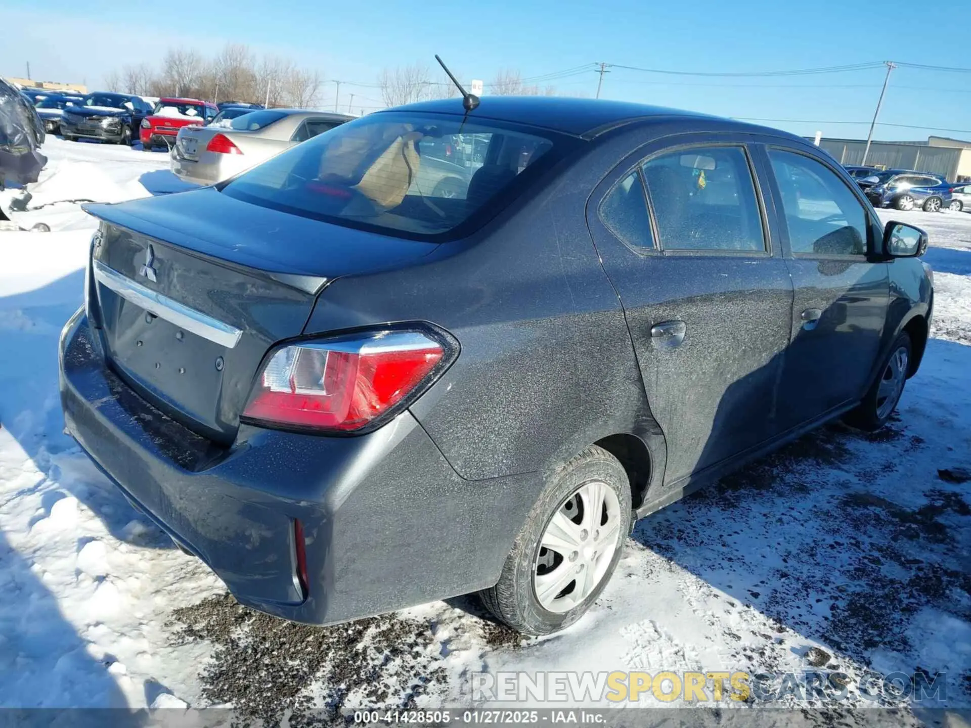 4 Photograph of a damaged car ML32FUFJ7RHF00918 MITSUBISHI MIRAGE G4 2024